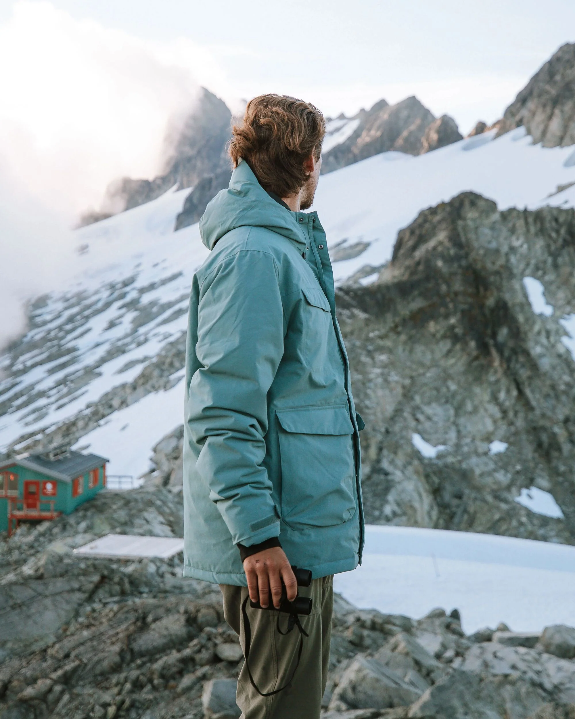 Explorer Waterproof Down Parka - Stormy Sea