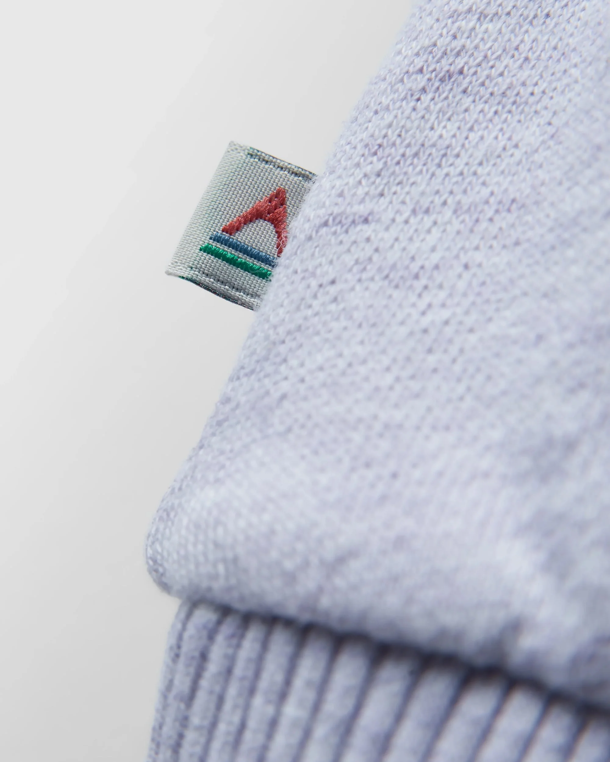 Fade Organic Cotton Sweatshirt - Lilac Mist Marl - Image 6