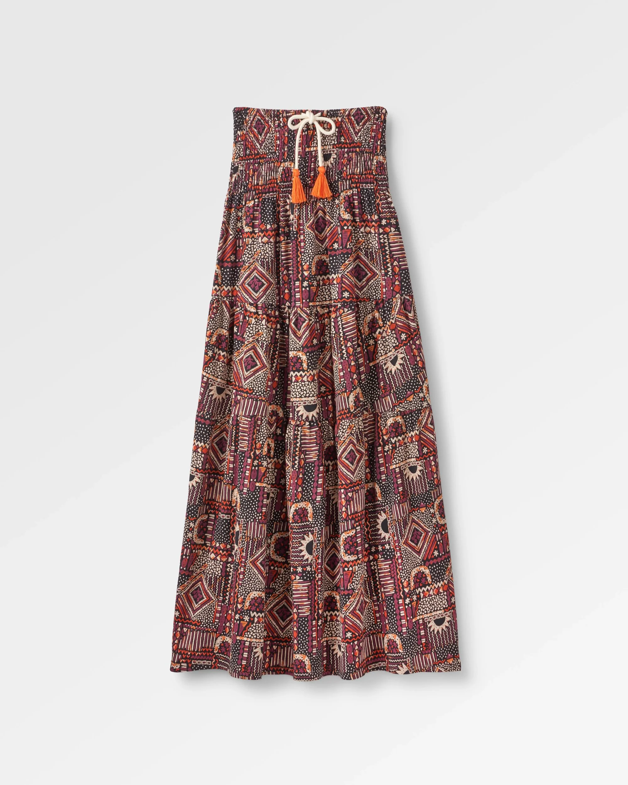 Fareway Maxi Skirt - Vintage Patchwork Black/Multi - Image 2