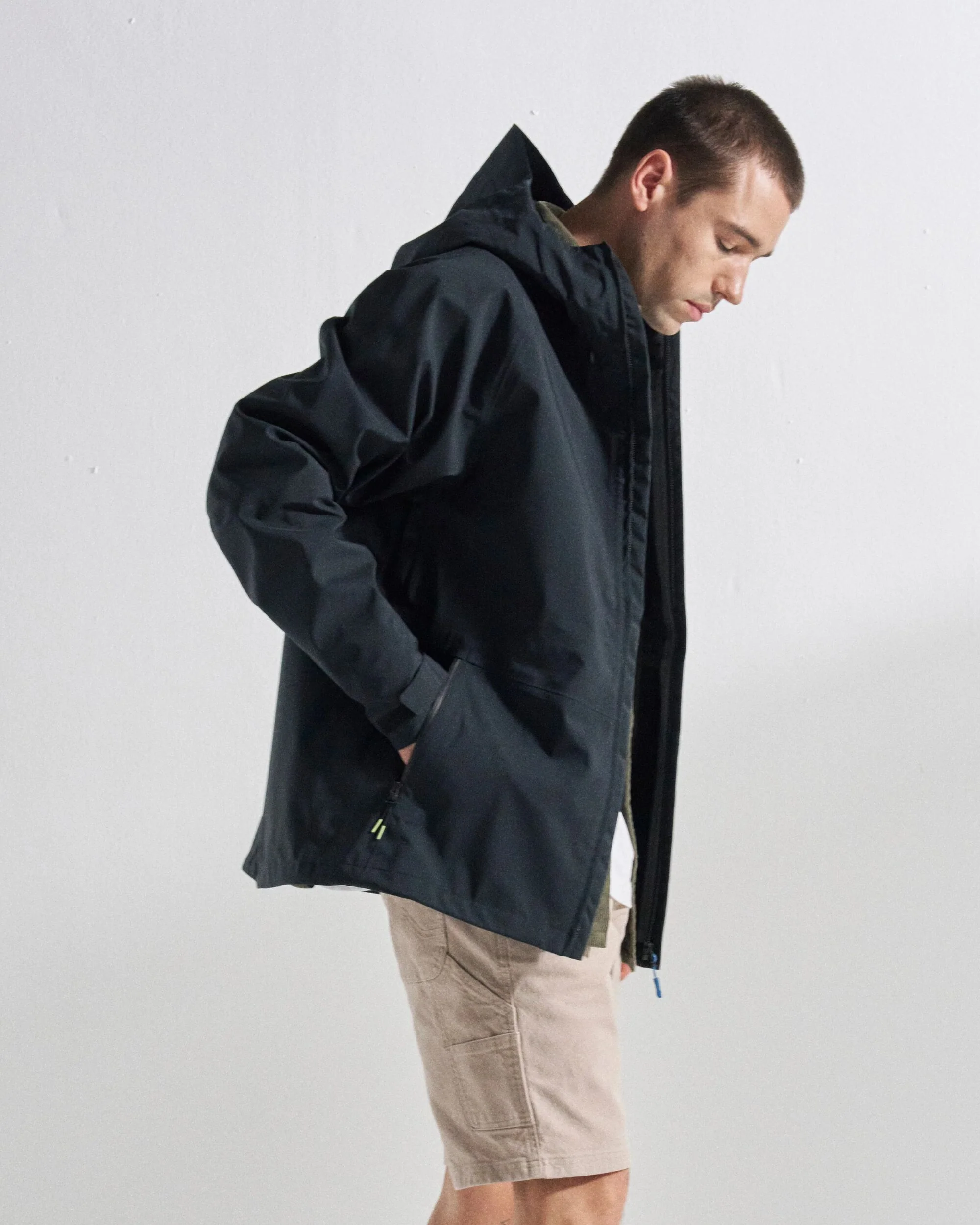 Five Season Waterproof Jacket - Black - Image 3