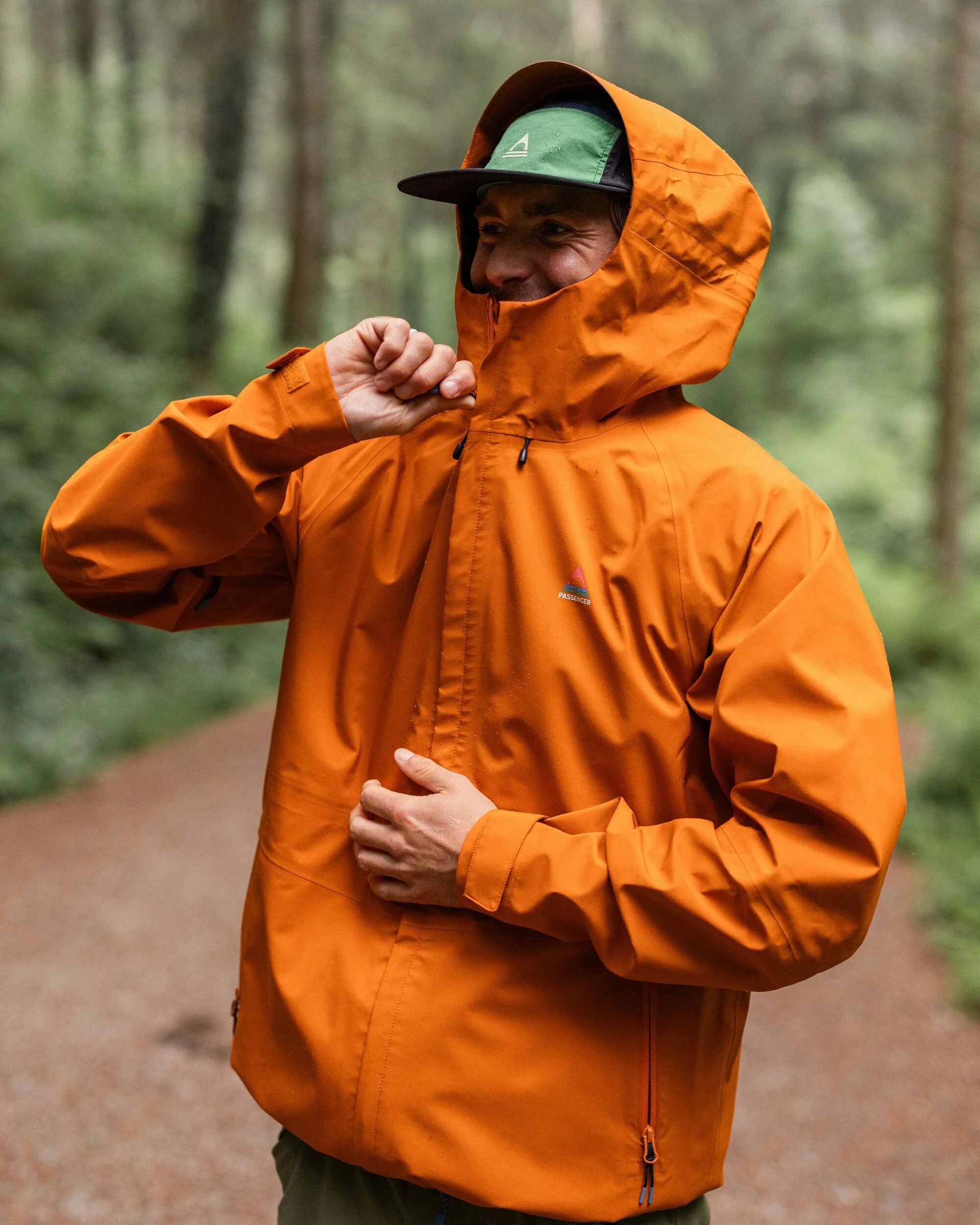 Five Season Waterproof Jacket - Sunset Orange