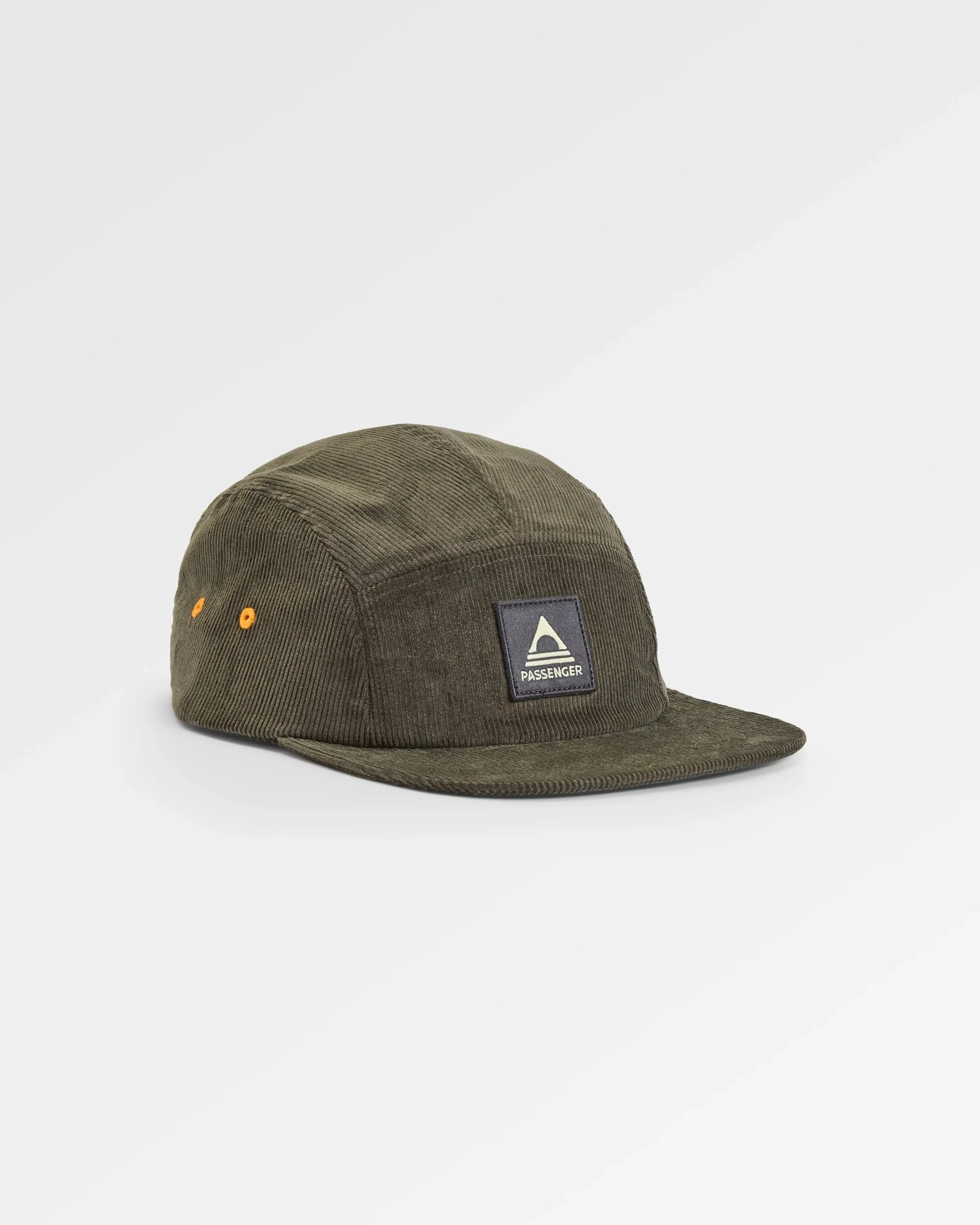 Fixie Cord 5 Panel Cap - Khaki
