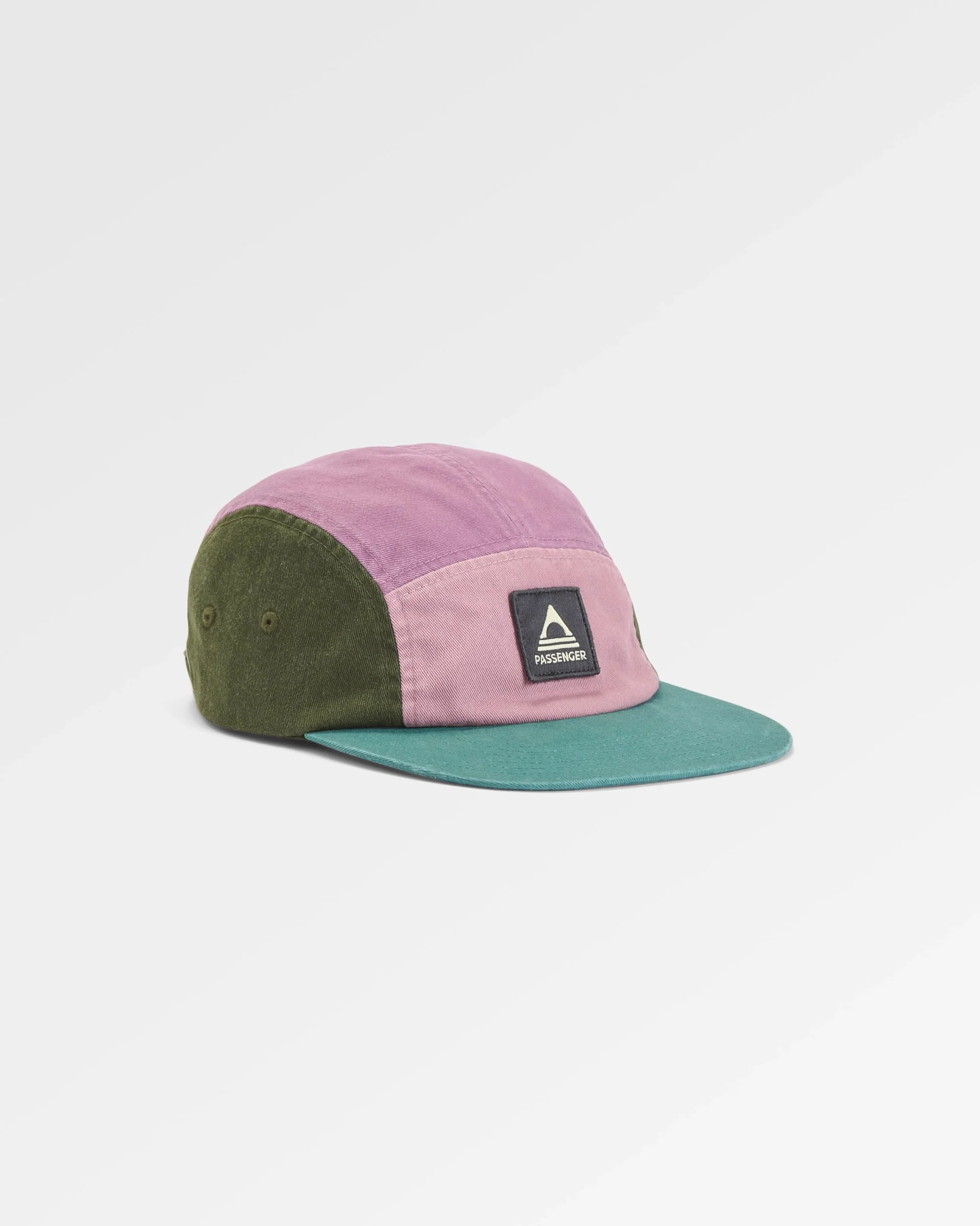 Fixie 5 Panel Cap - Grape Multi