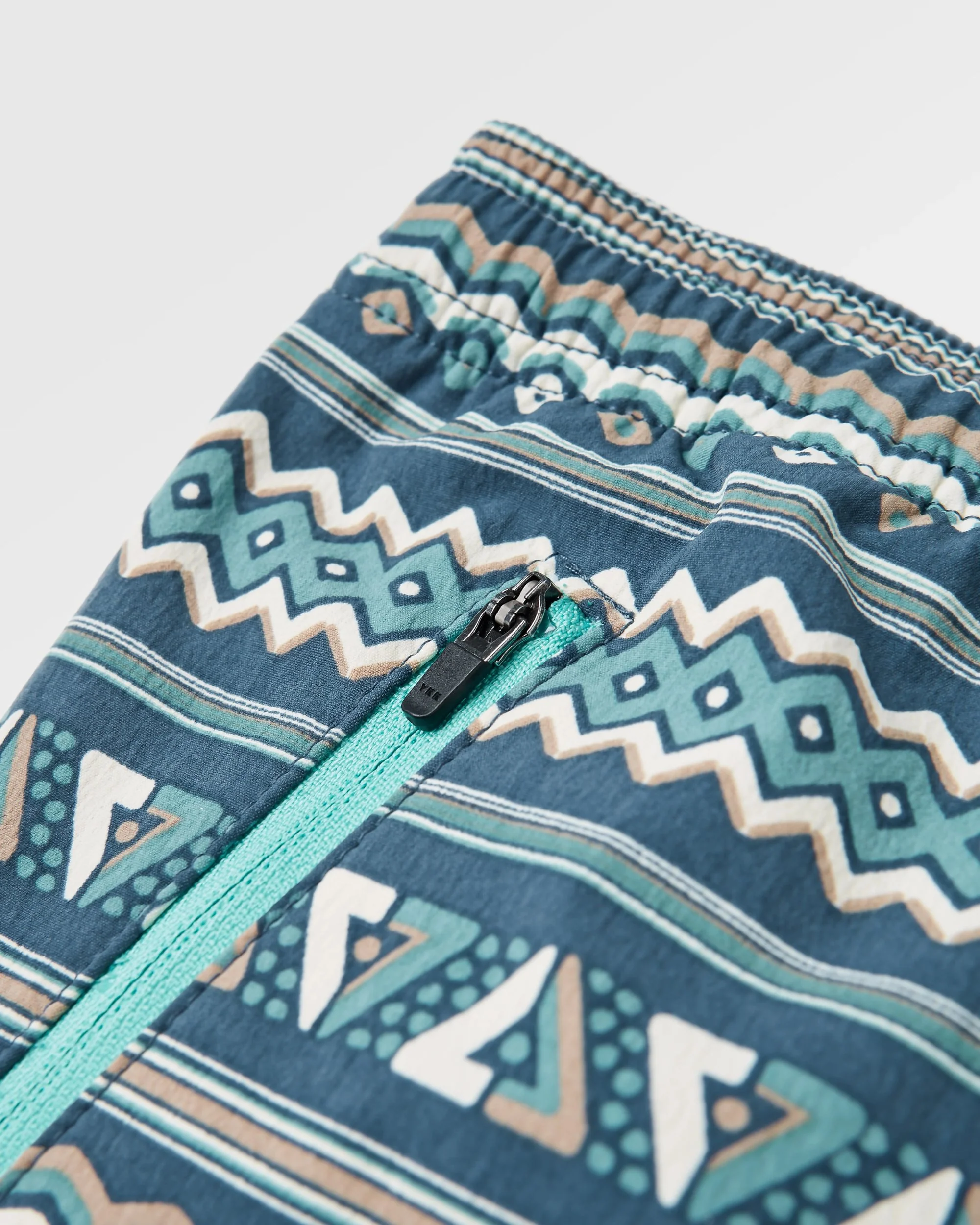 Flaris NetPlus® Beach Short - Geo Stripe Dark Denim - Image 7