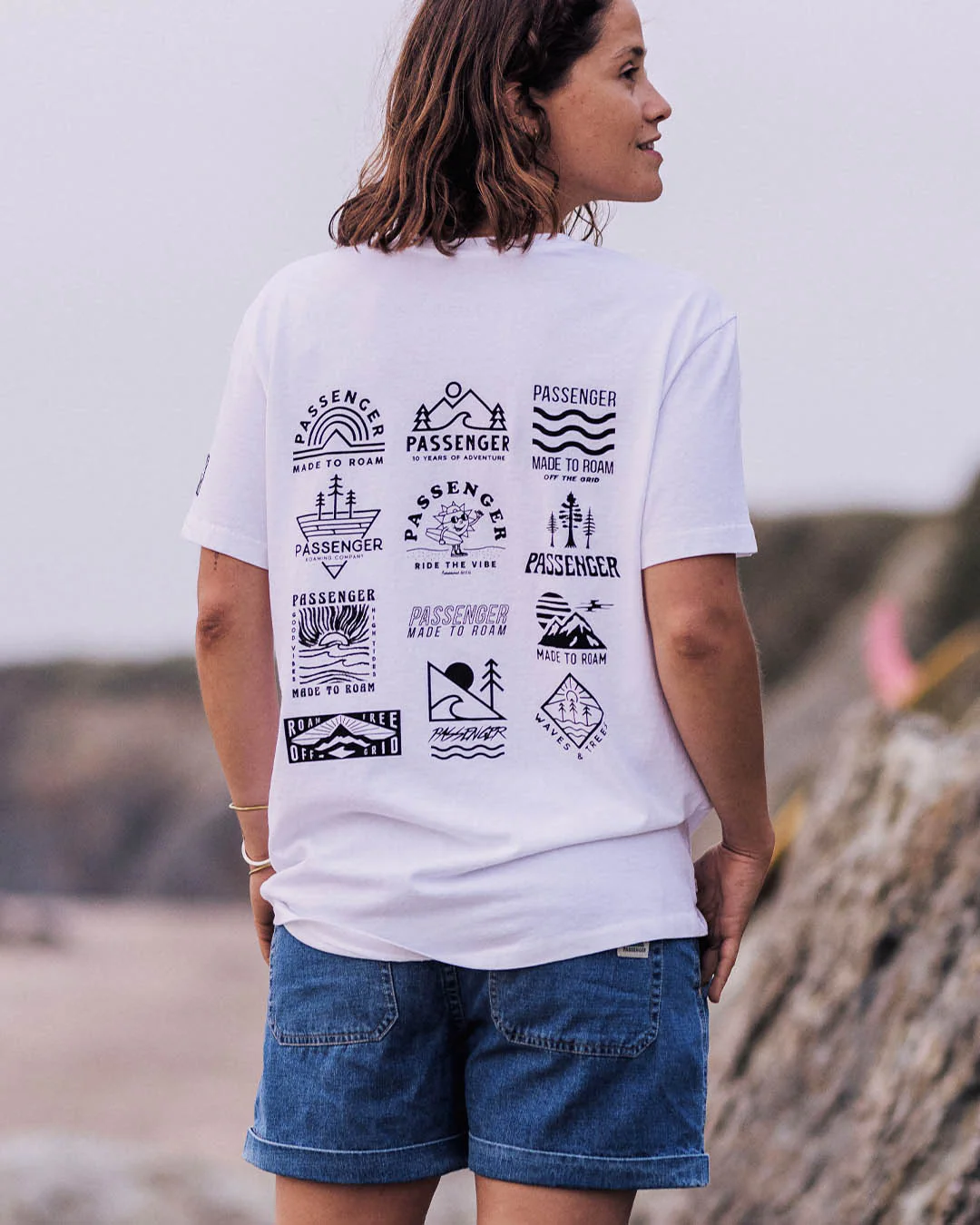 Float Oversized T-Shirt - White - Image 2