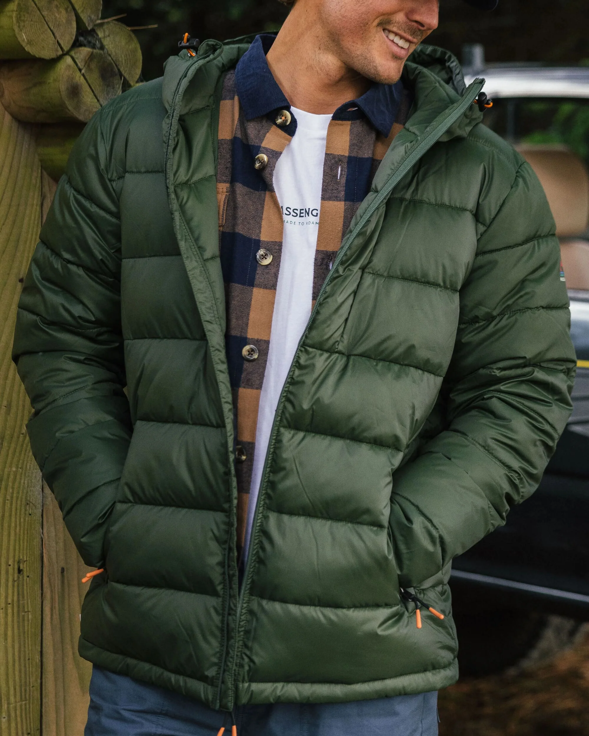 Flynn Insulated Jacket - Fir Tree - Image 4