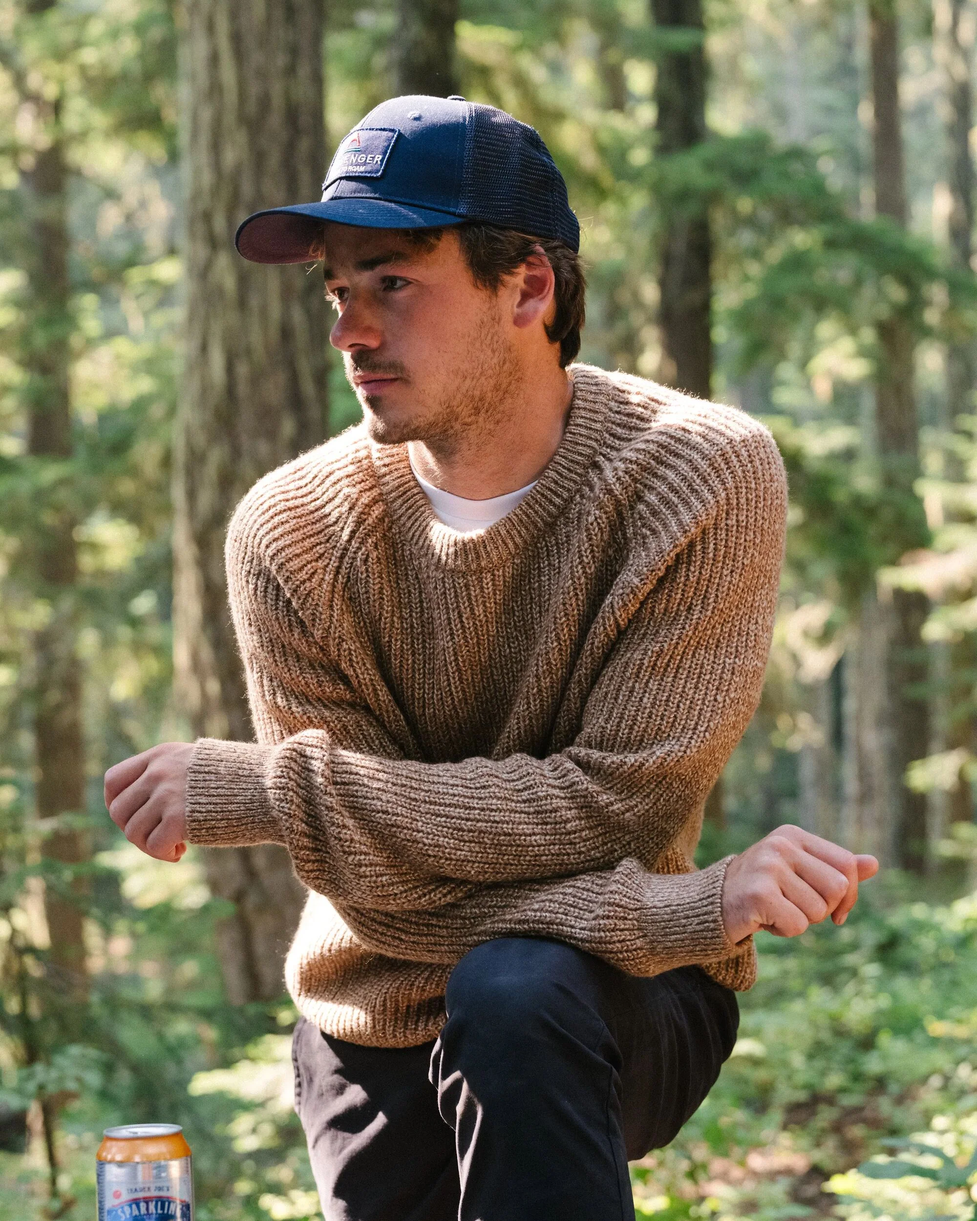 Fog Knitted Jumper - Stone