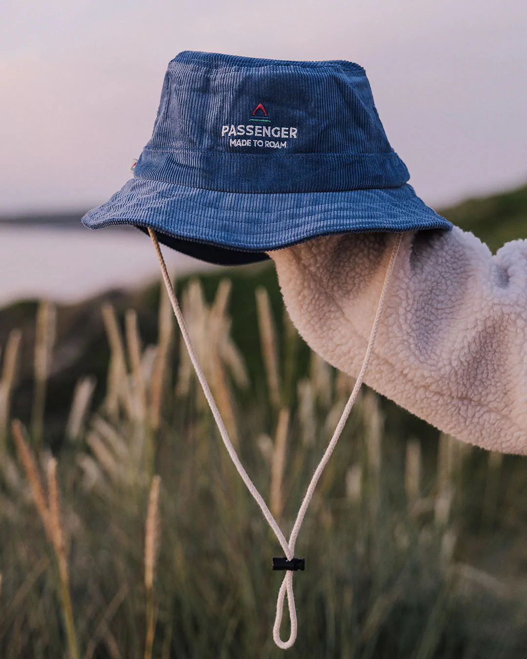 Forest Cord Bucket Hat - Ash Blue