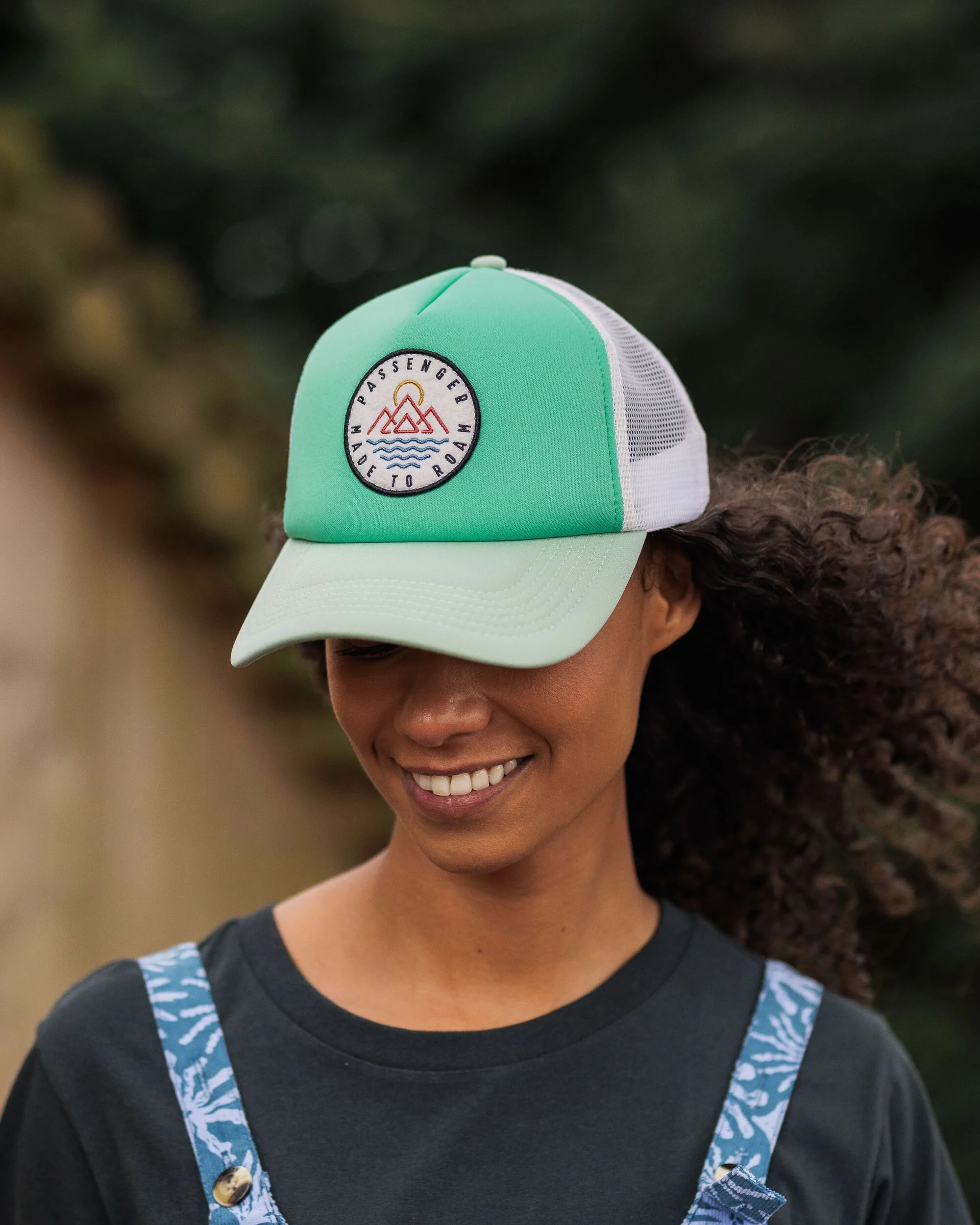 Escapism Trucker Cap - Green Fig - Image 2