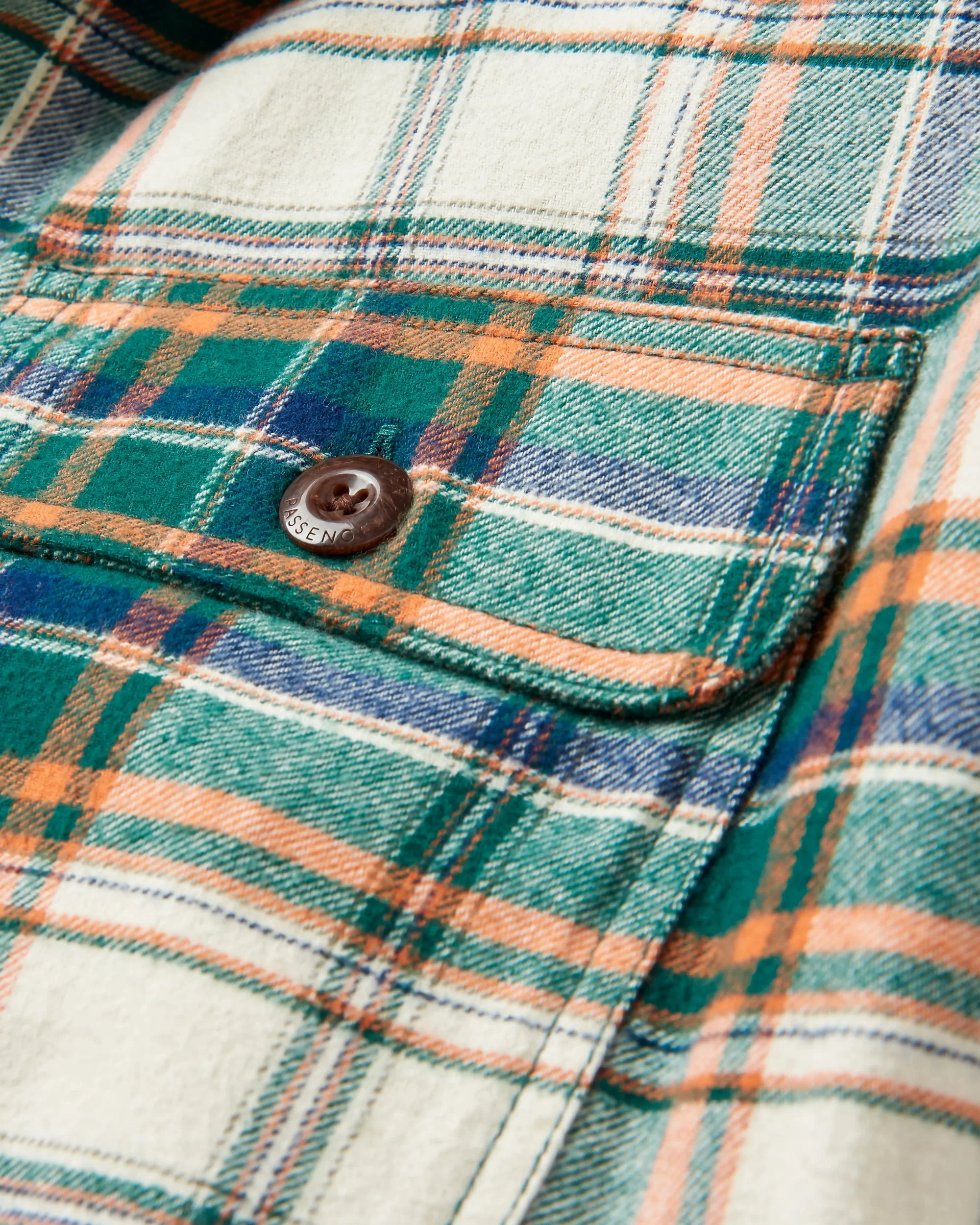 Freestyle Sherpa-Lined Overshirt - Birch/Rain Forest Check - Image 8