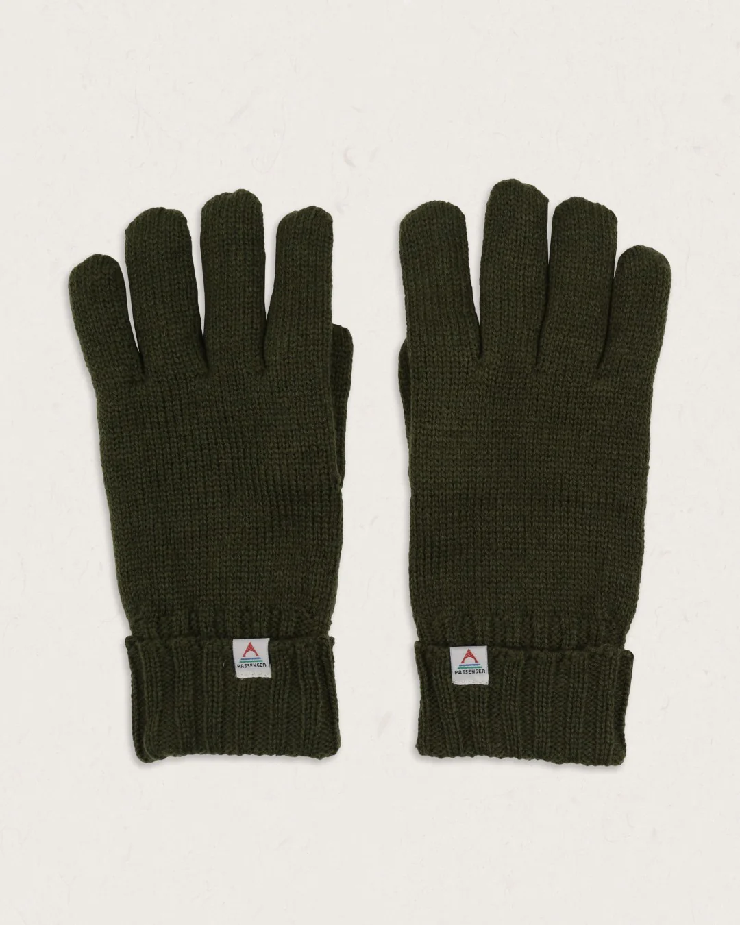 Gale Acrylic Knitted Gloves - Fir Tree