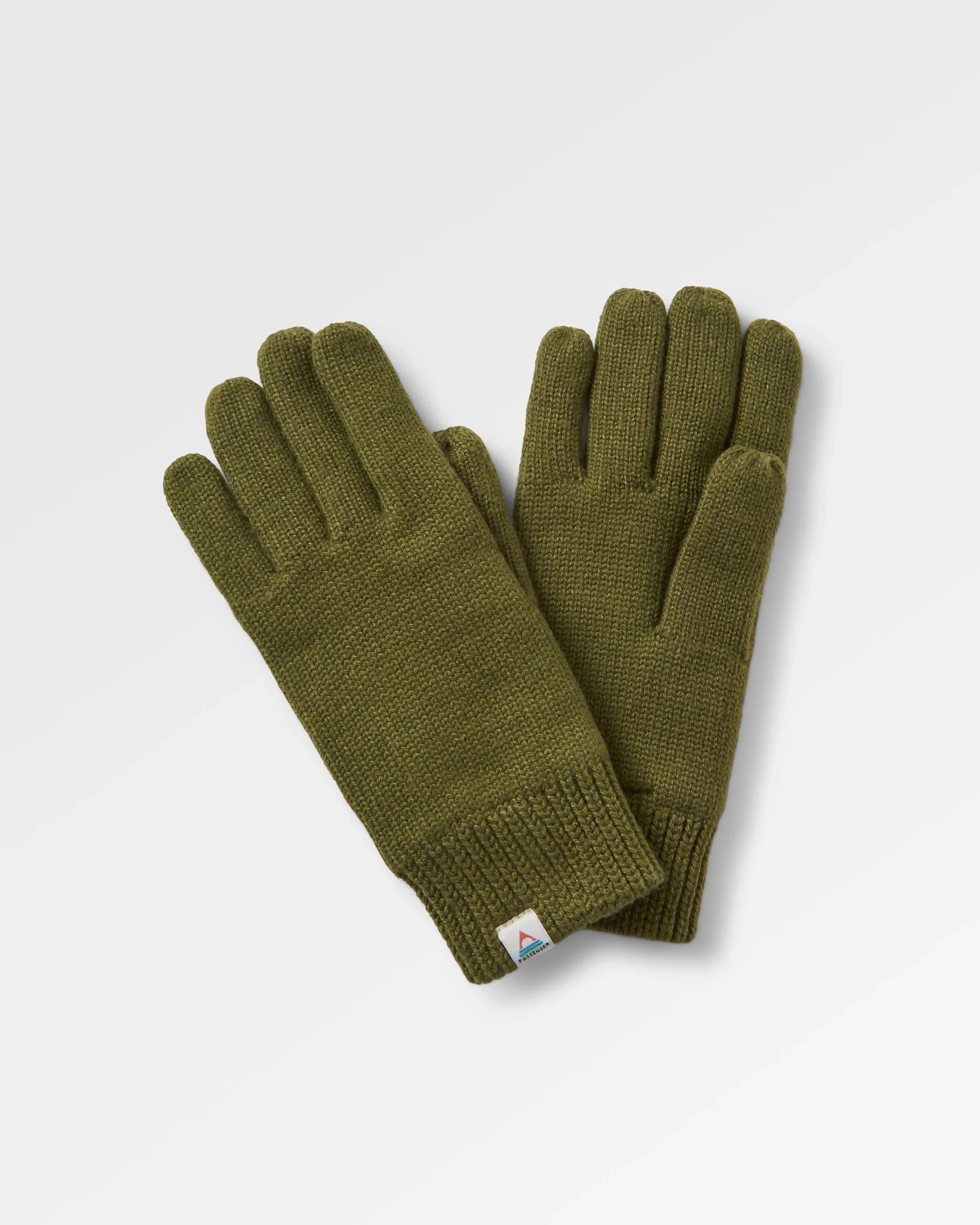 Gale Knitted Gloves - Khaki
