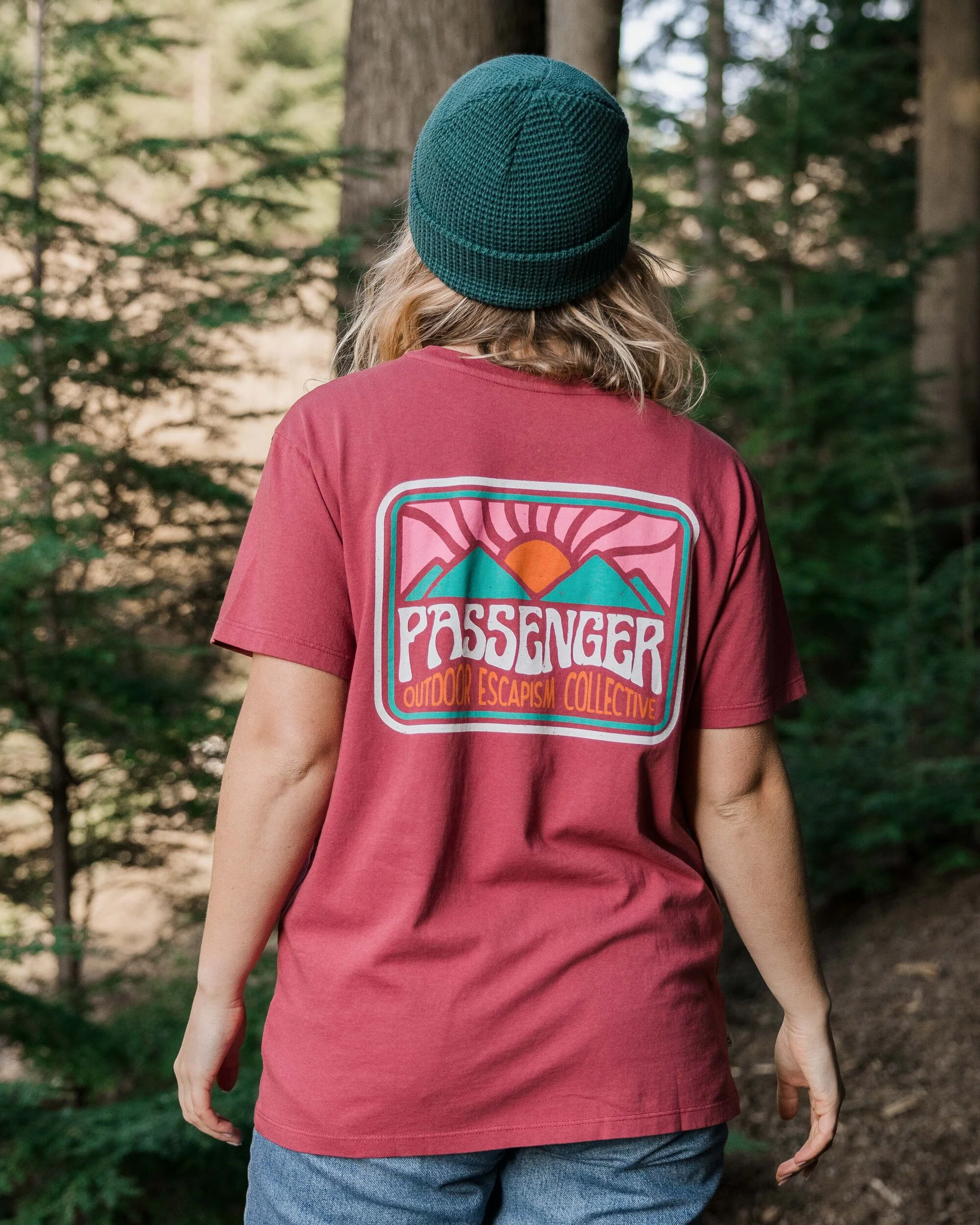 Golden Hour T-Shirt - Earth Red