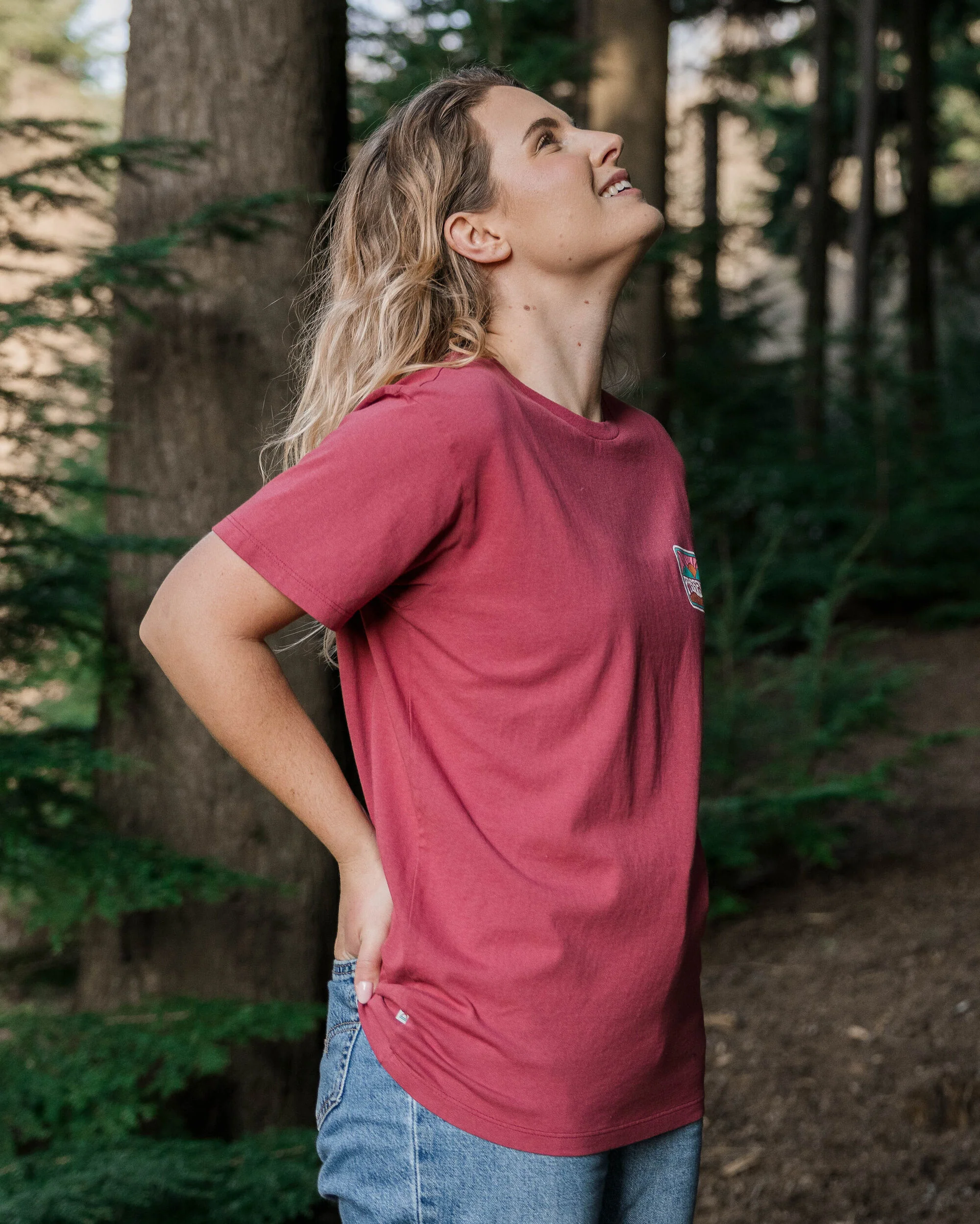 Golden Hour T-Shirt - Earth Red - Image 6