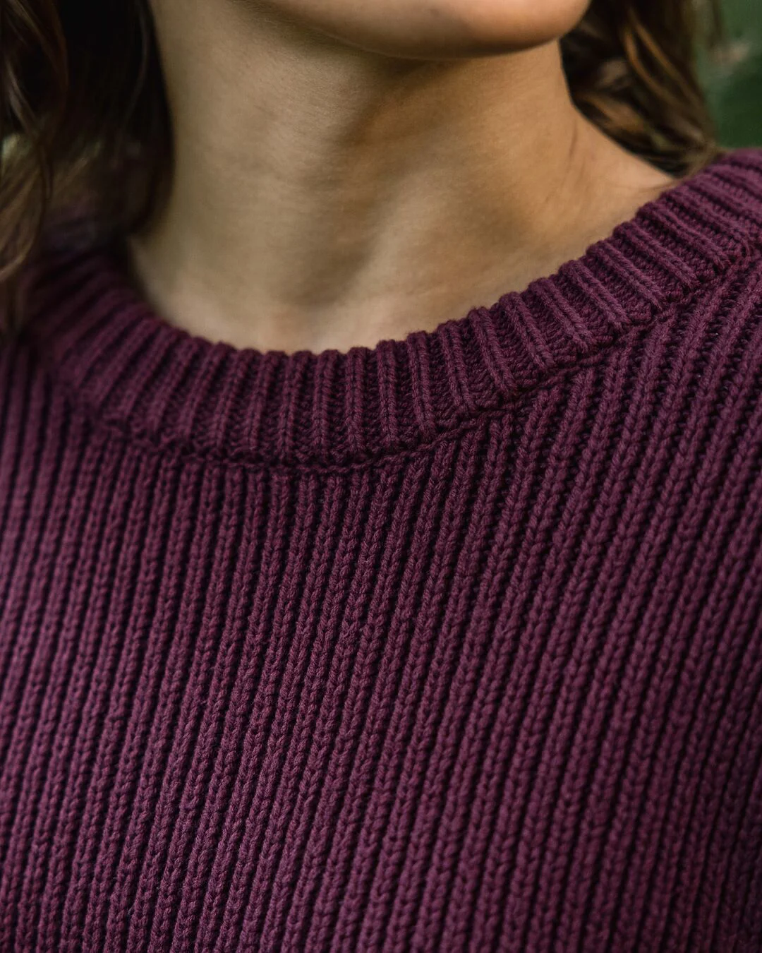 Gondwana Classic Knitted Jumper - Wine - Image 2