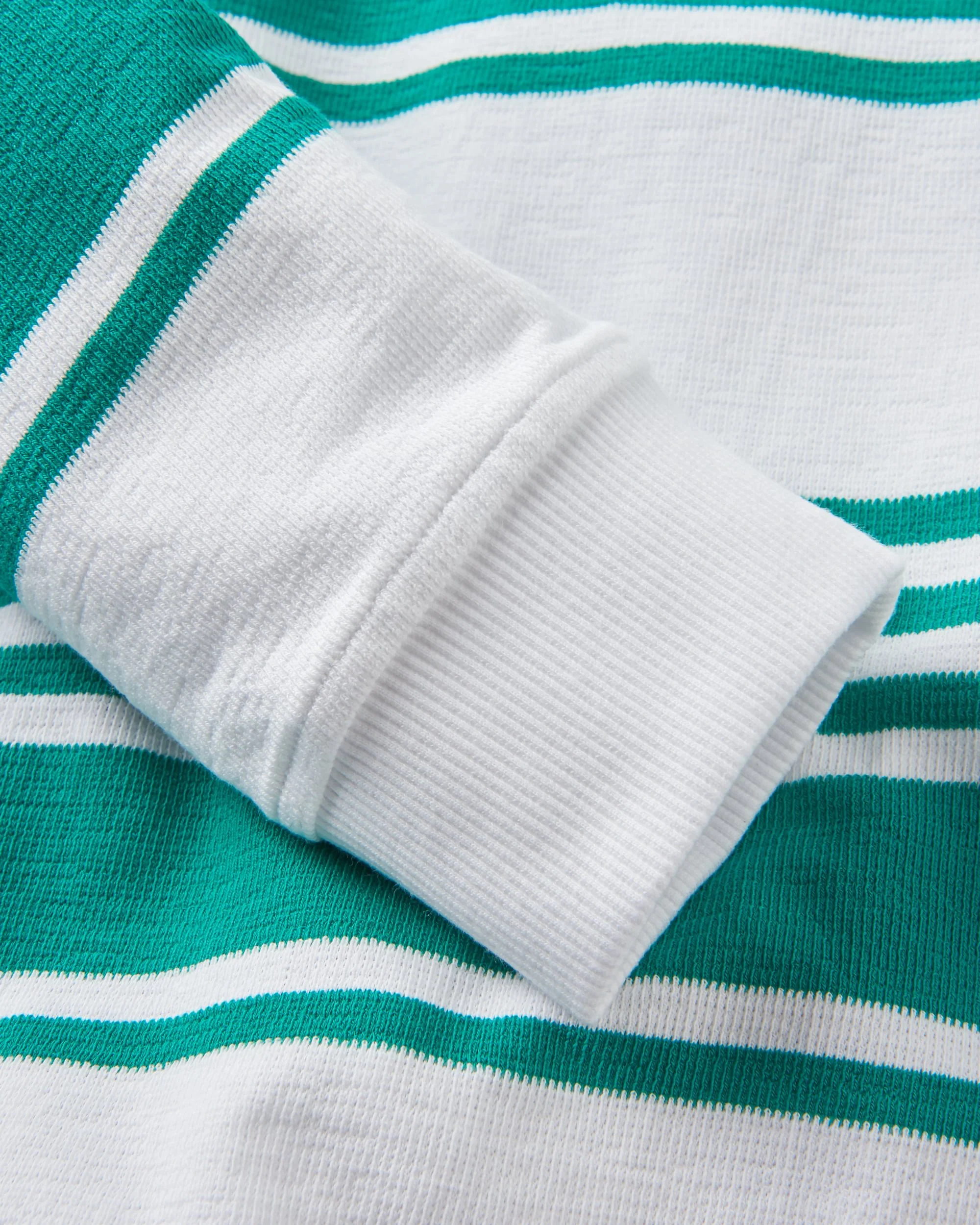 Graceful Textured LS Top - Greenlake Stripe - Image 6