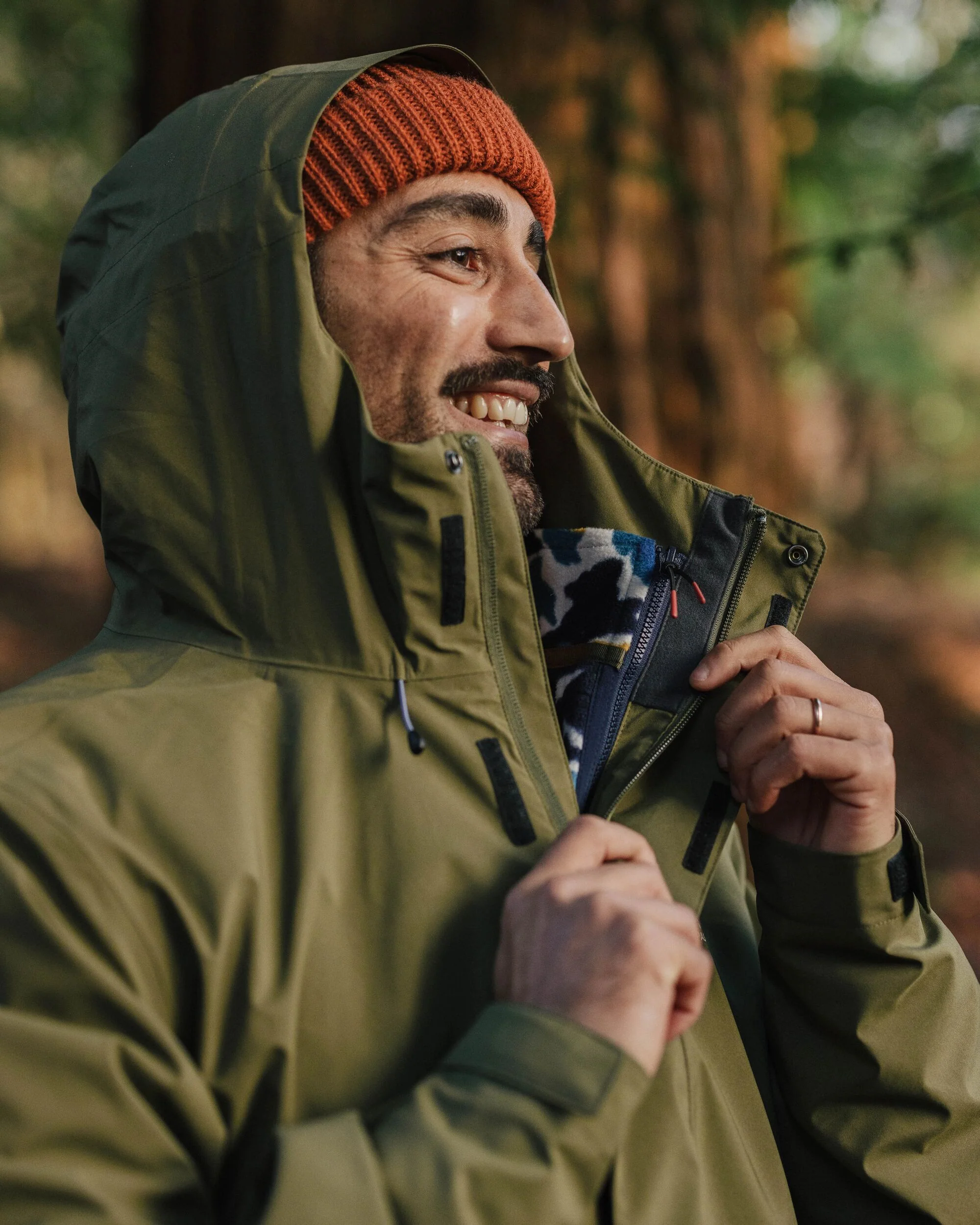 Graniteridge Waterproof 3 in 1 Jacket - Khaki - Image 6
