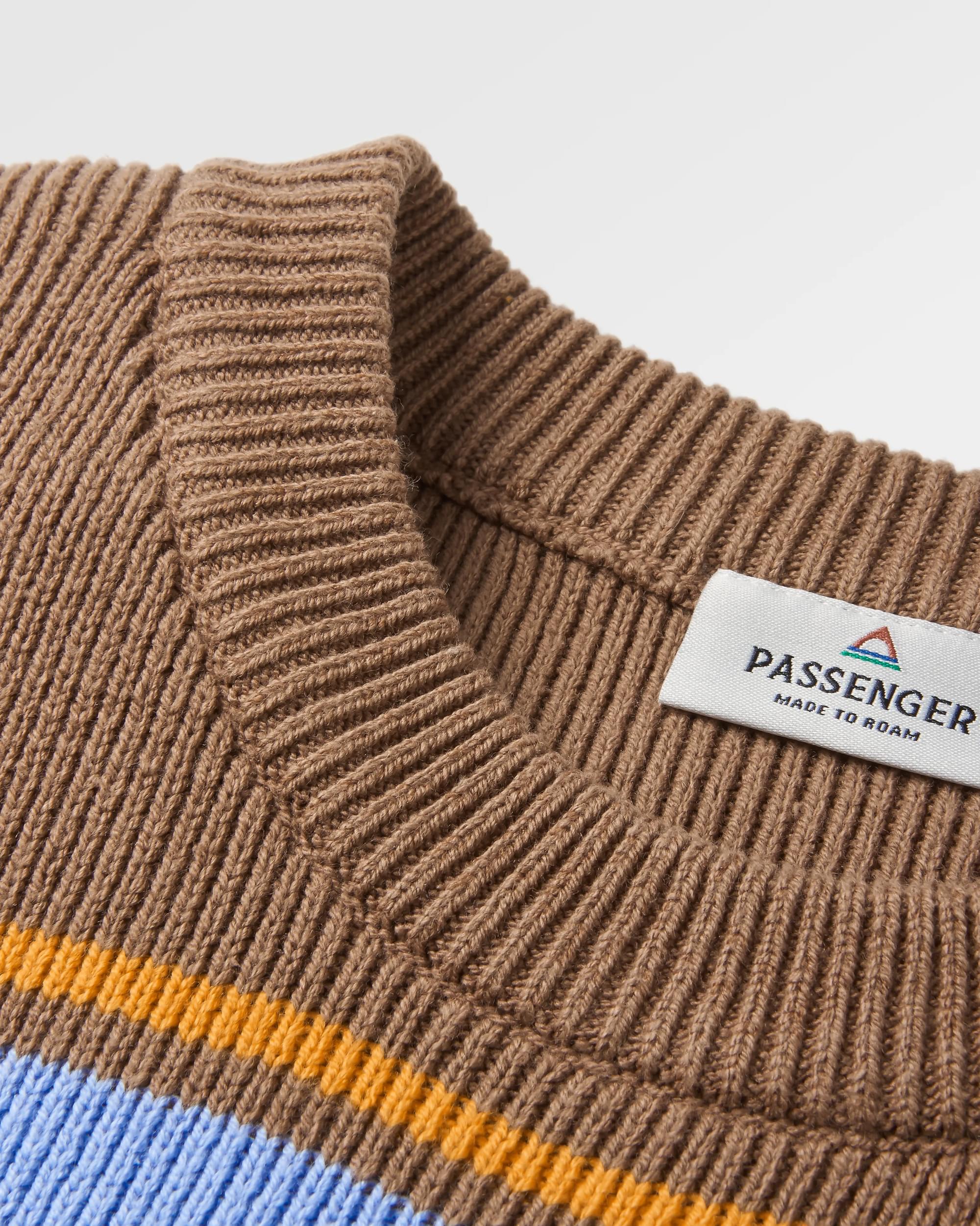 Grasslands Oversized Organic Cotton Knitted Jumper - Acorn - Image 2