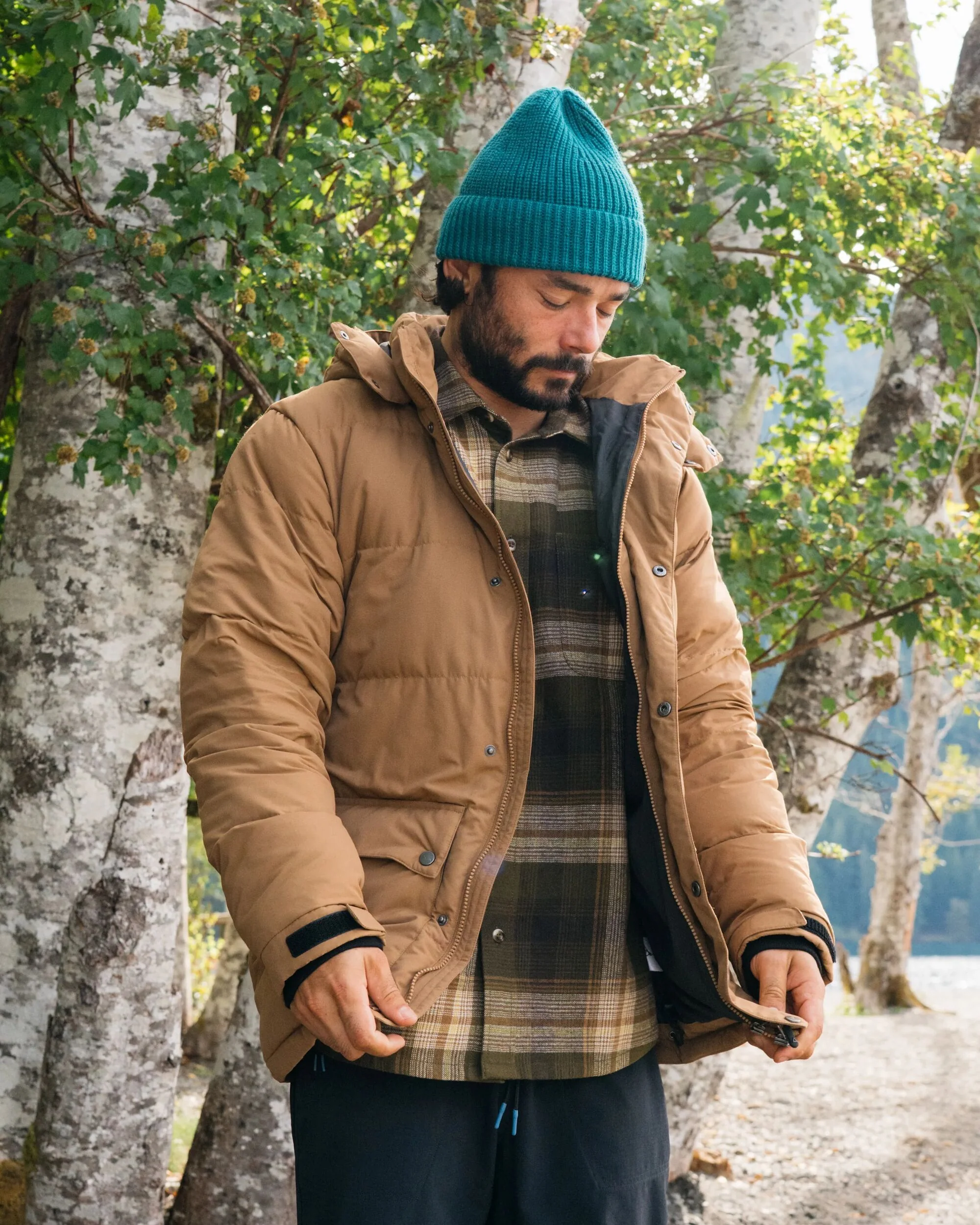 Grounded Down Jacket - Toffee
