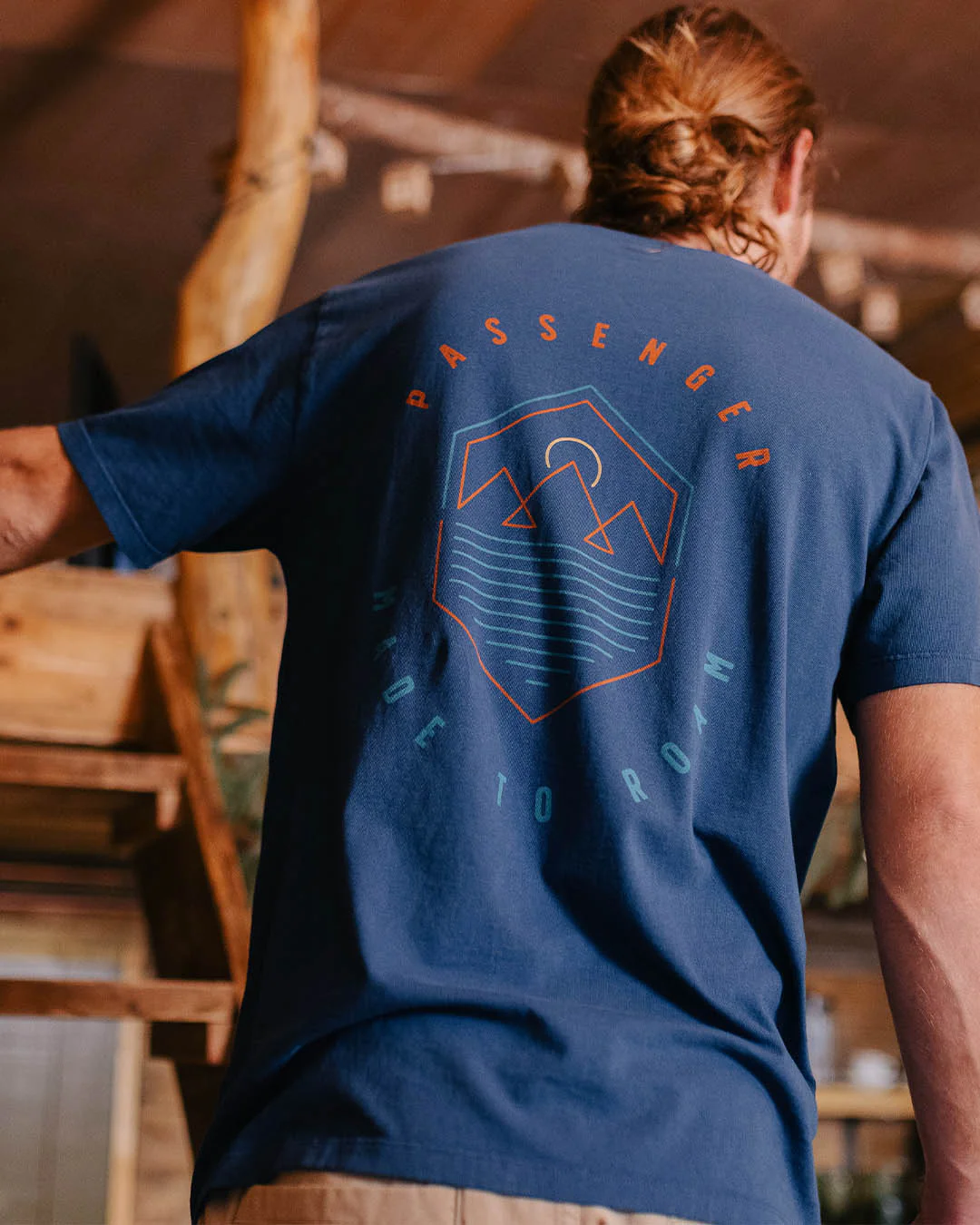 Guided T-Shirt - Dark Denim - Image 4