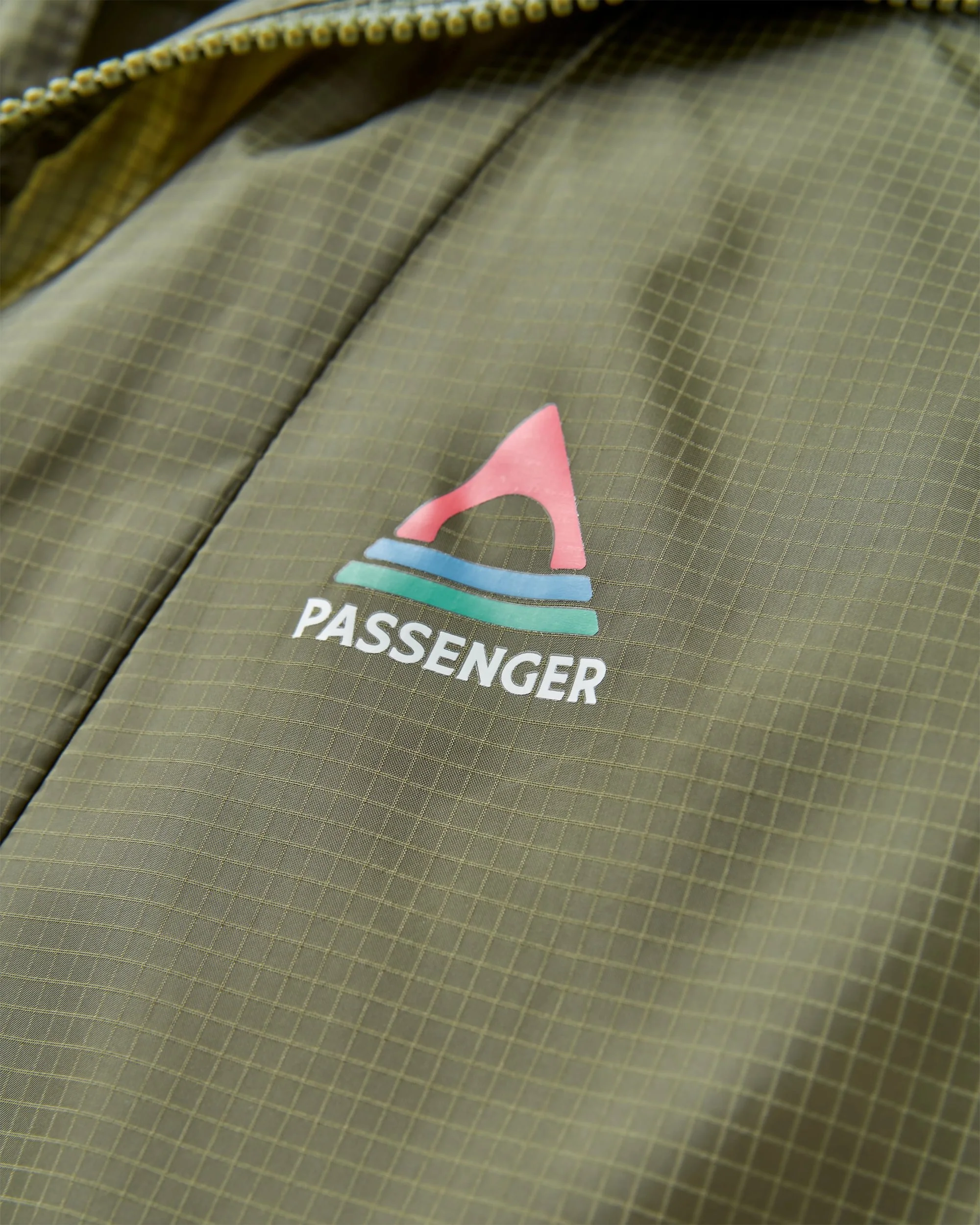 Gusto Windshell Anorak - Khaki/Dark Denim - Image 6