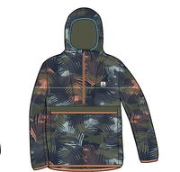 Gusto Windshell Anorak - Palm Camo Apricot - Image 12
