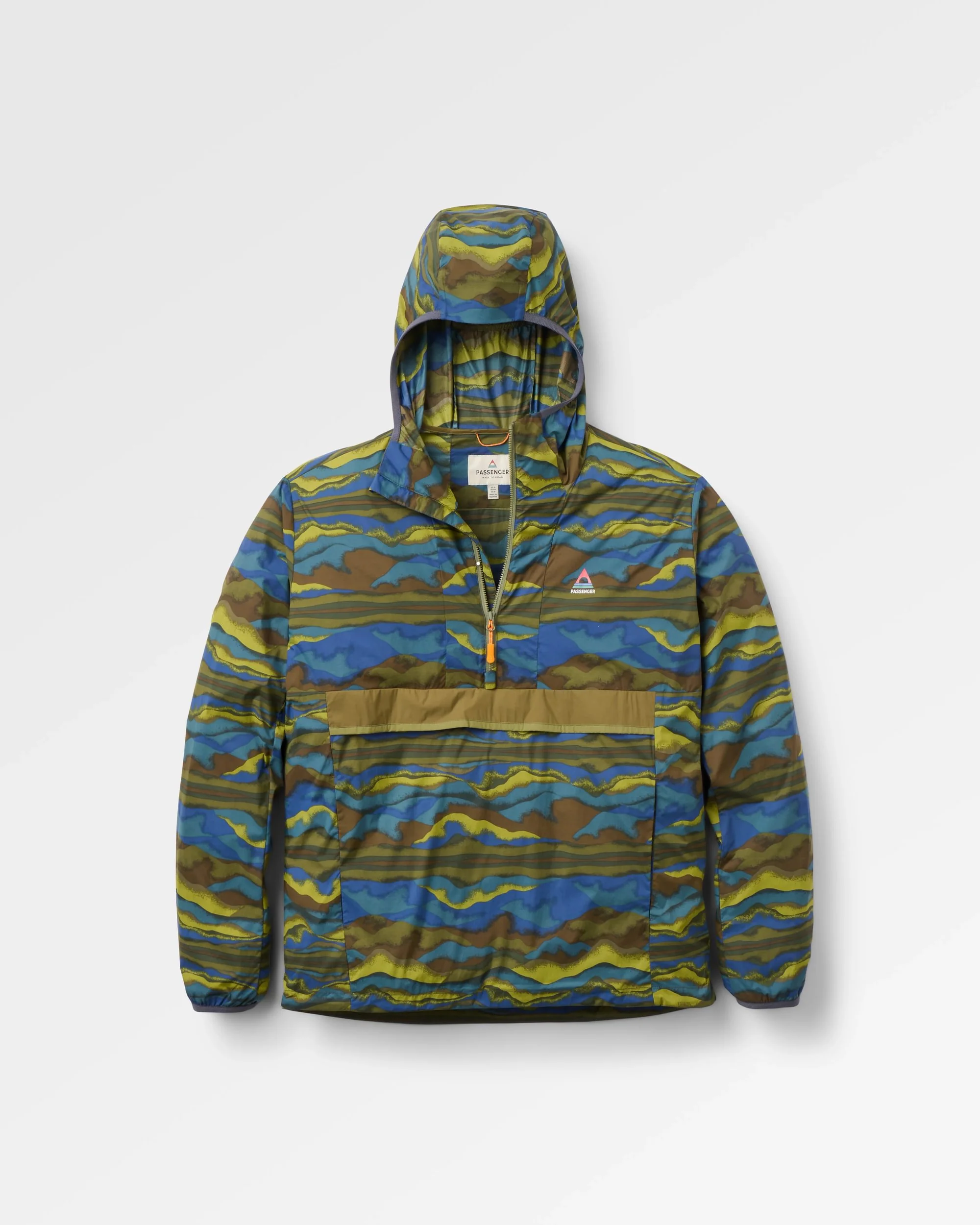 Gusto Windshell Anorak - Reflection Khaki