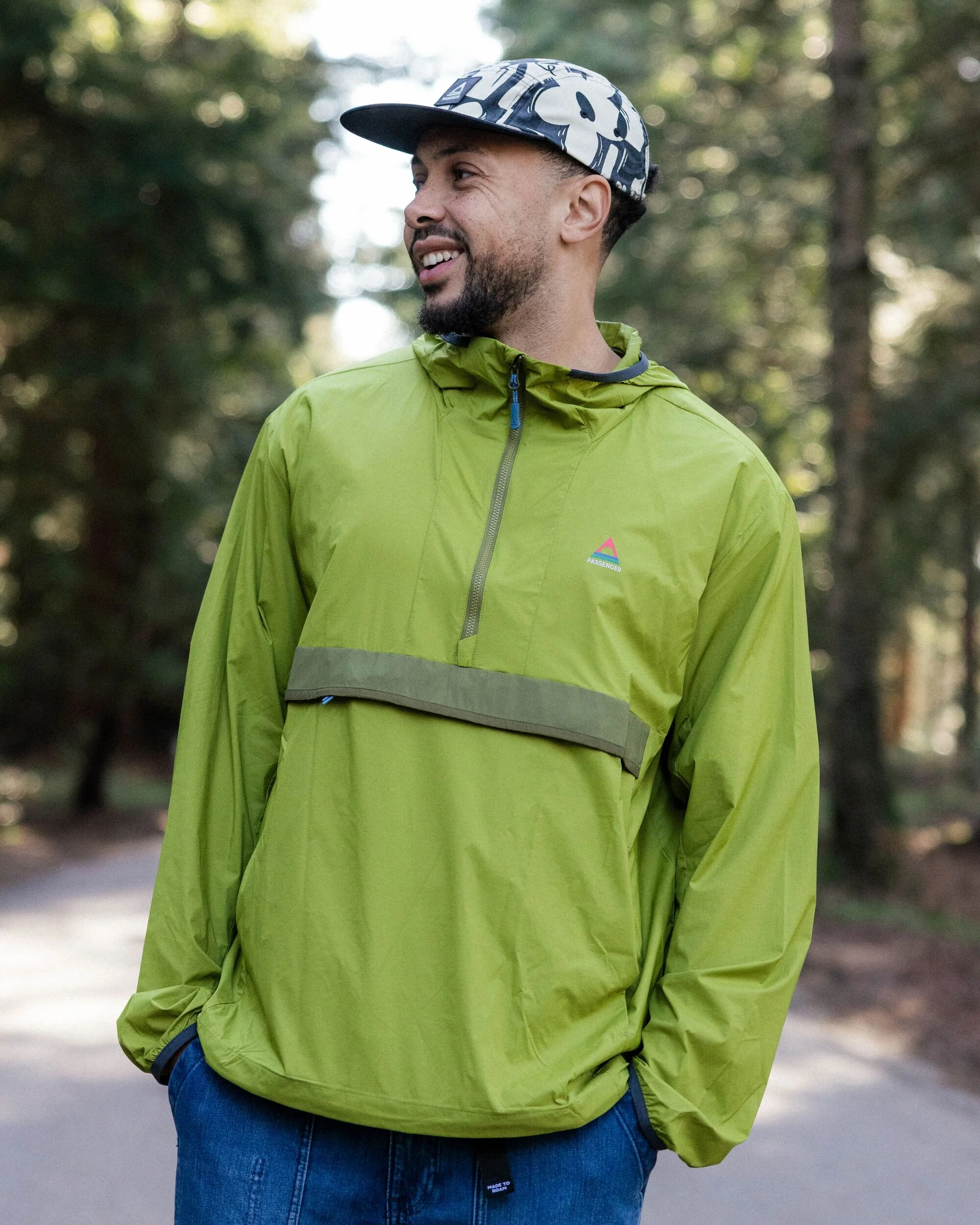 Gusto Windshell Anorak - Tea Green