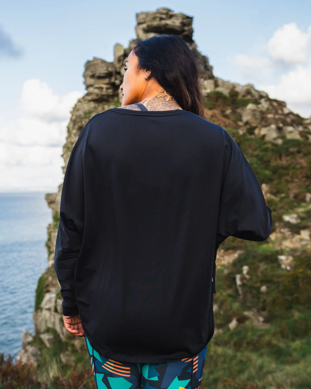 Hatha Active Top - Black - Image 6