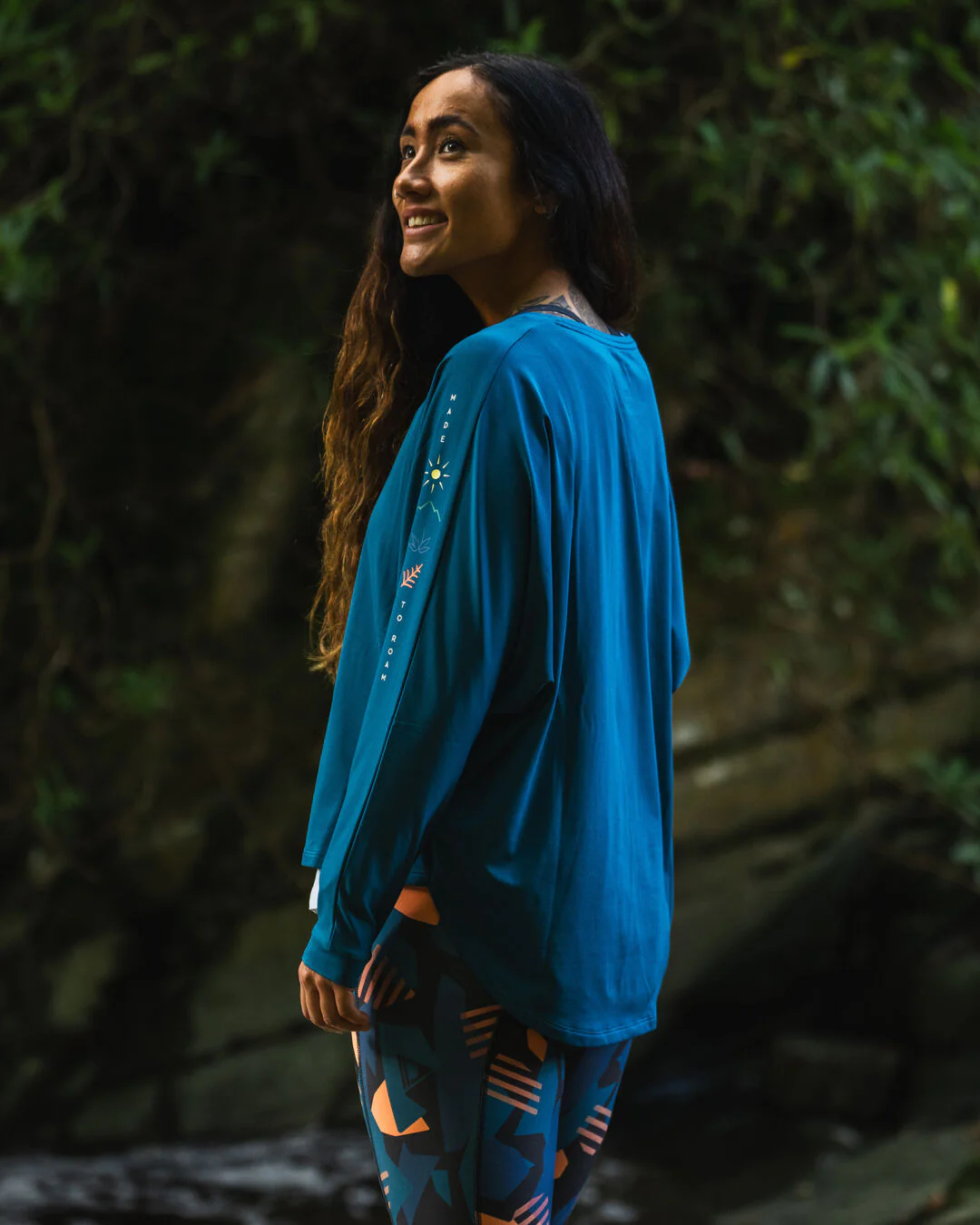 Hatha Active Top - Corsair Blue - Image 2