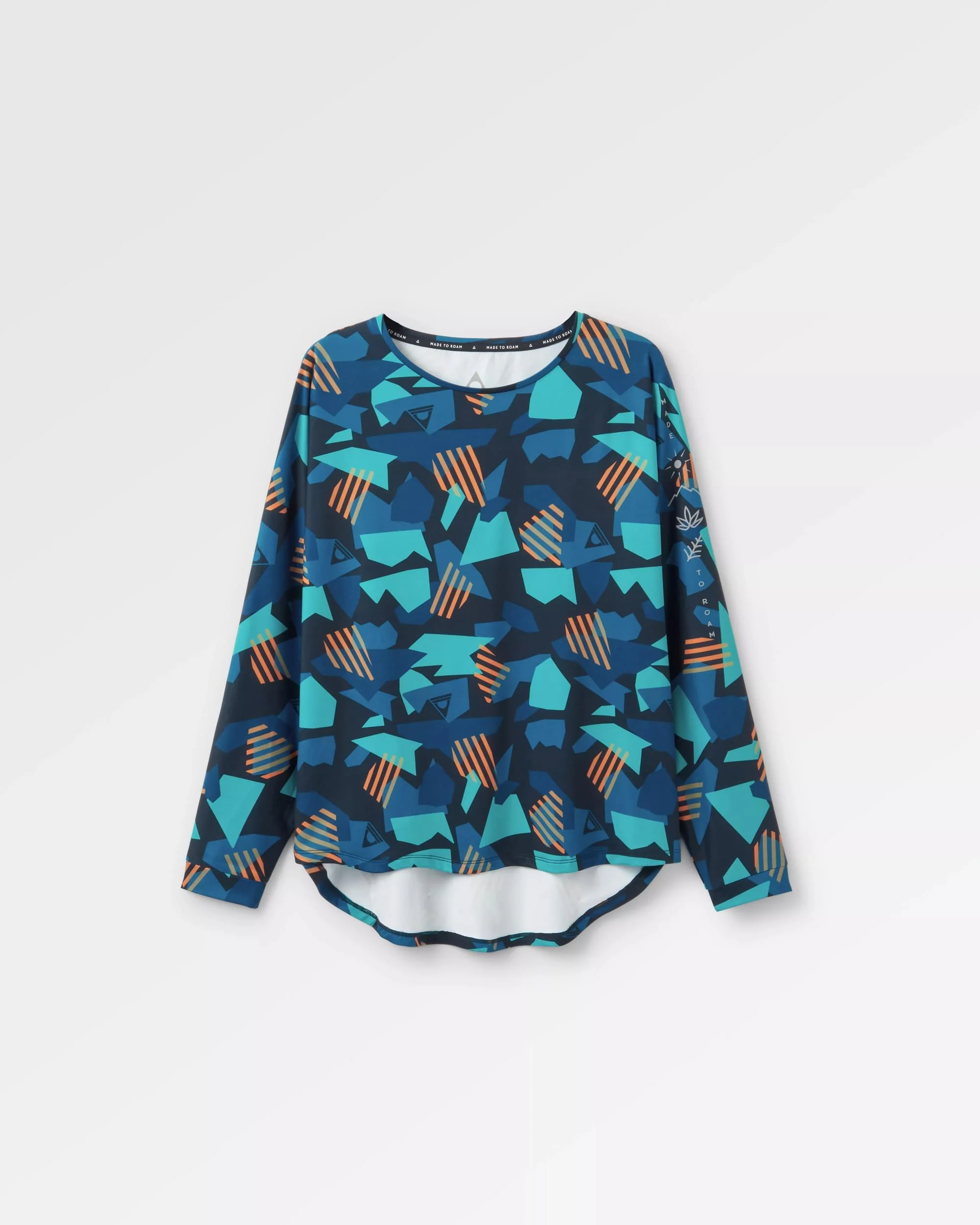 Hatha Active Top - Deep Navy Camo - Image 4