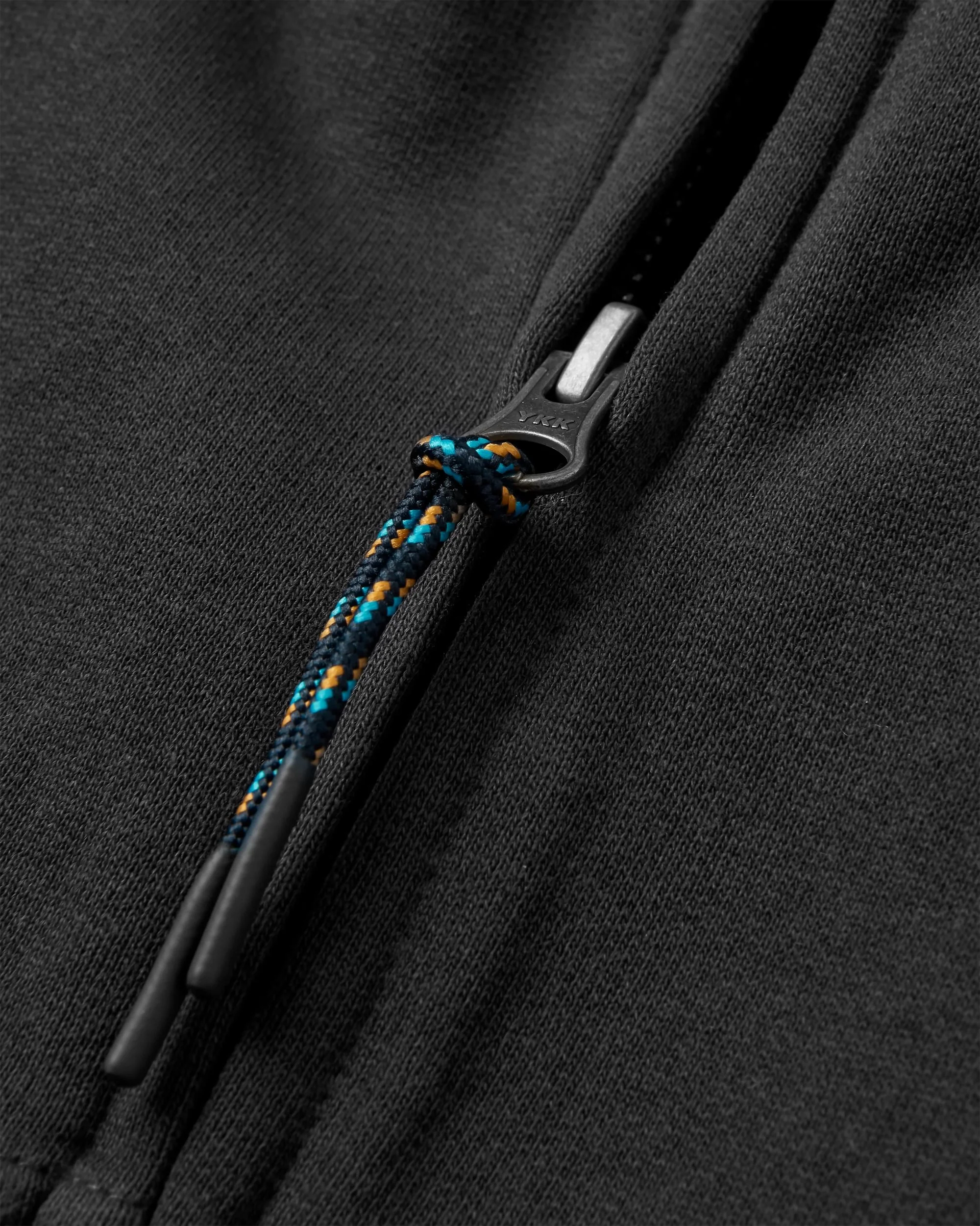 Heritage Full Zip Hoodie - Black - Image 2