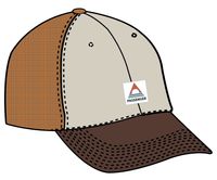 Heritage Mesh Snapback Cap - Cappuccino - Image 5