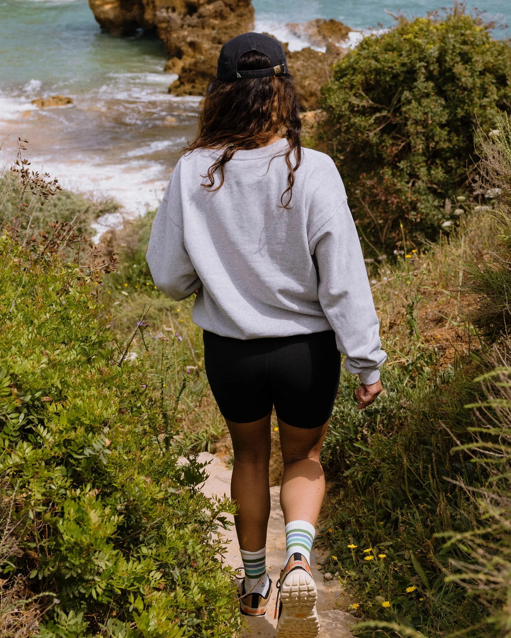 Heritage Women's Sweatshirt - Mid Grey Marl - Image 3