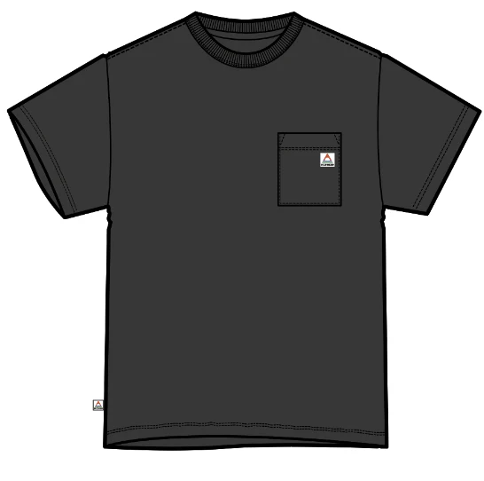 Heritage Organic Relaxed Fit T-Shirt - Black - Image 9