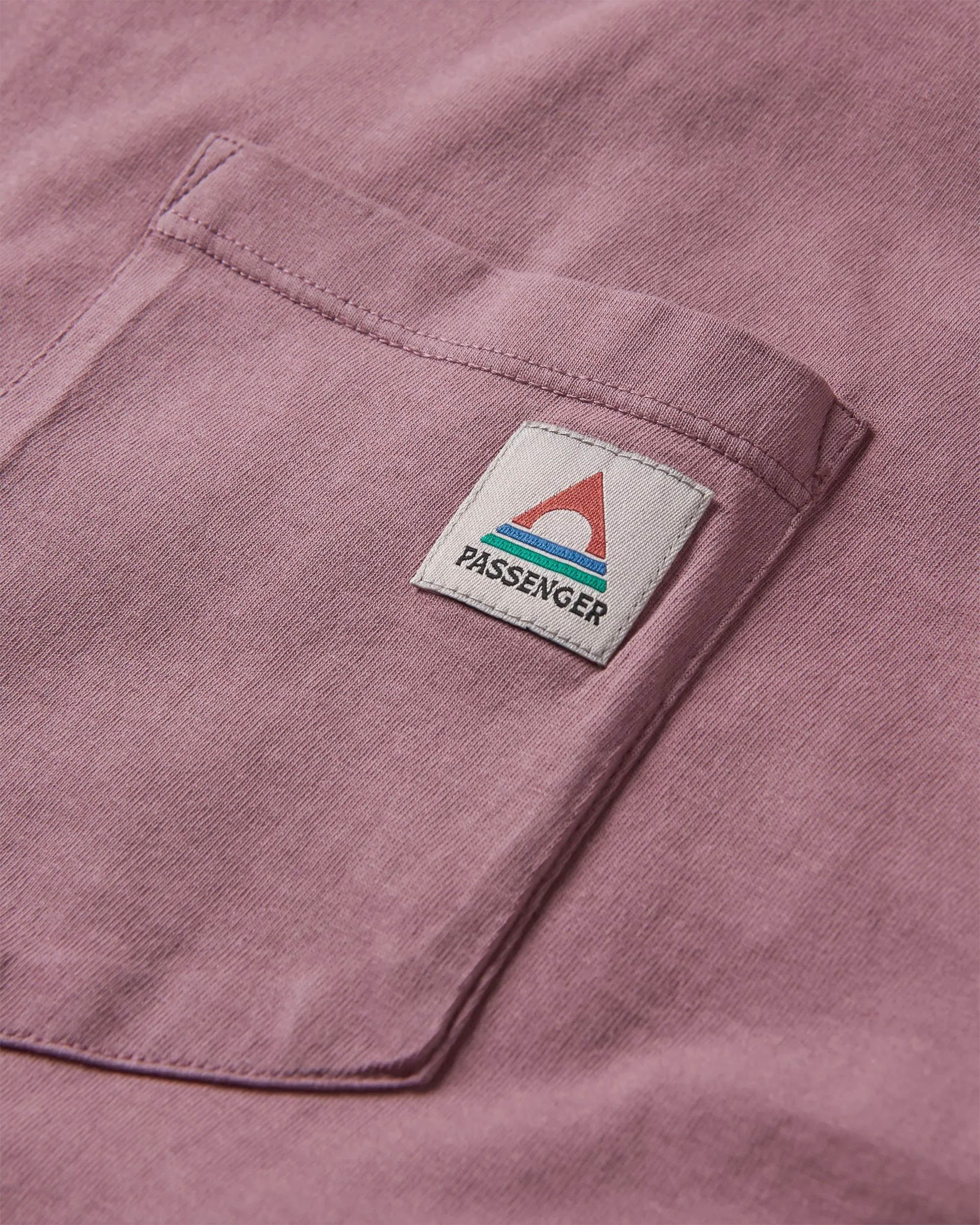 Heritage Organic Relaxed Fit T-Shirt - Grape - Image 7