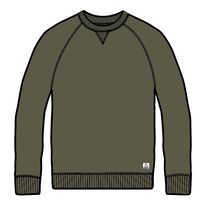 Heritage Men's Sweatshirt - Khaki - Image 6