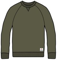 Heritage Men's Sweatshirt - Khaki - Image 8