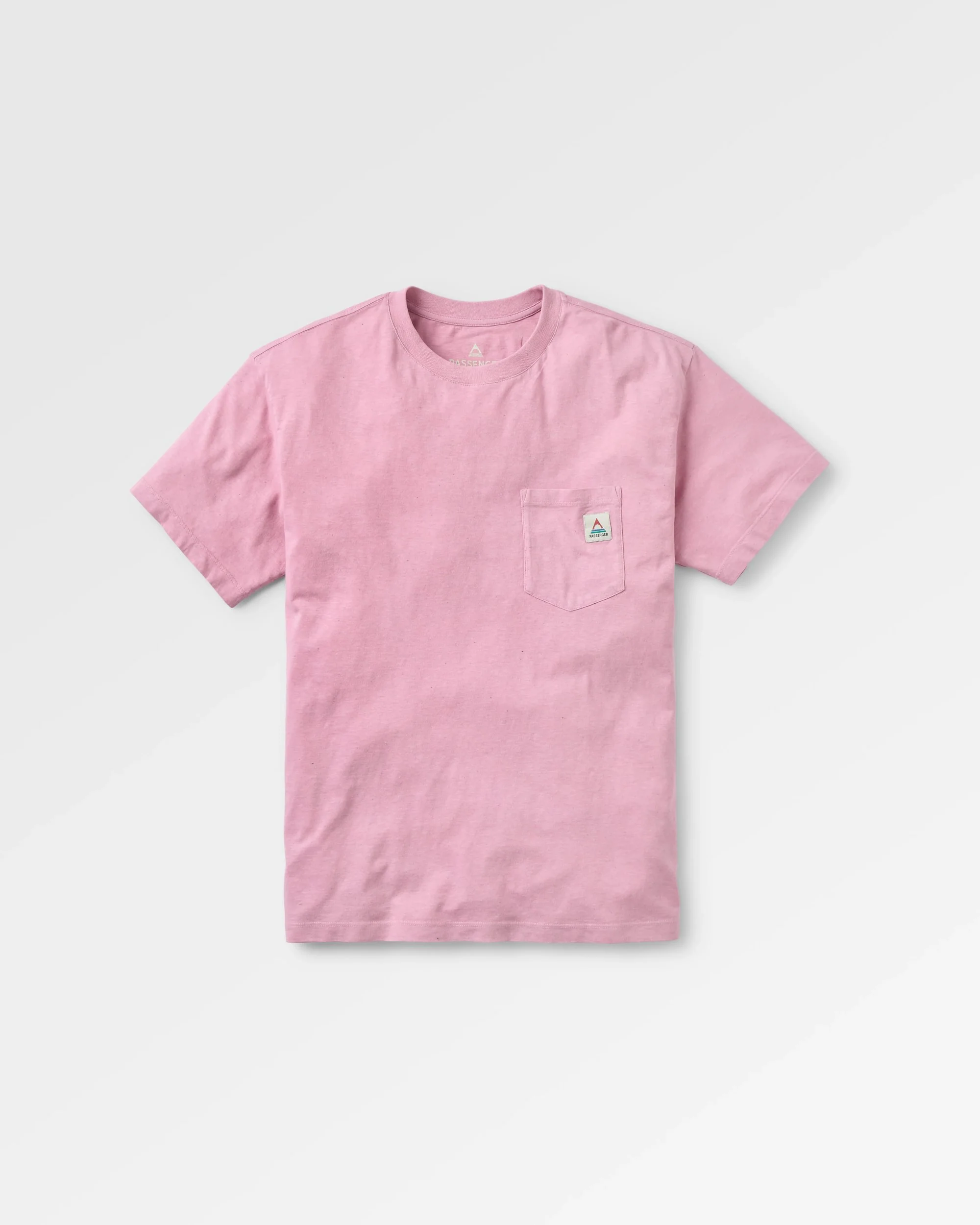 Heritage Organic Relaxed Fit T-Shirt - Pink Haze