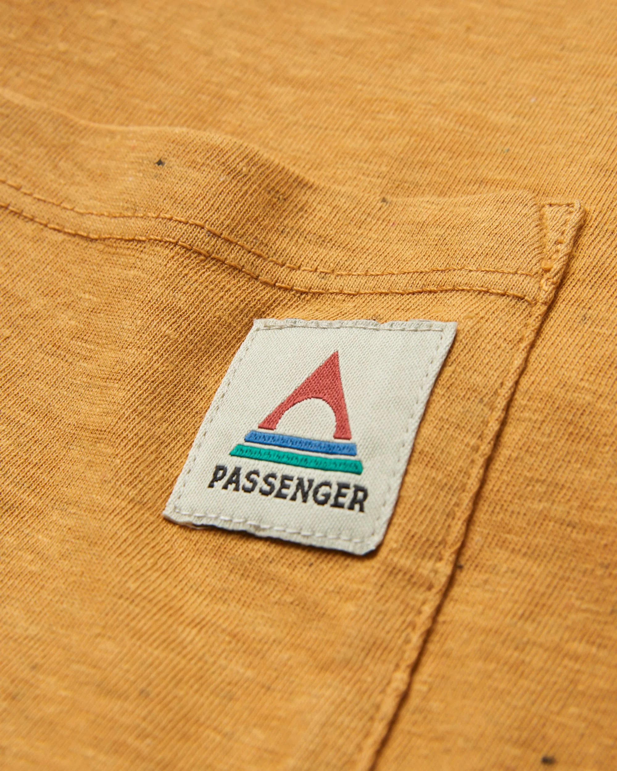 Heritage Organic Relaxed Fit T-Shirt - Spruce Yellow Marl - Image 4