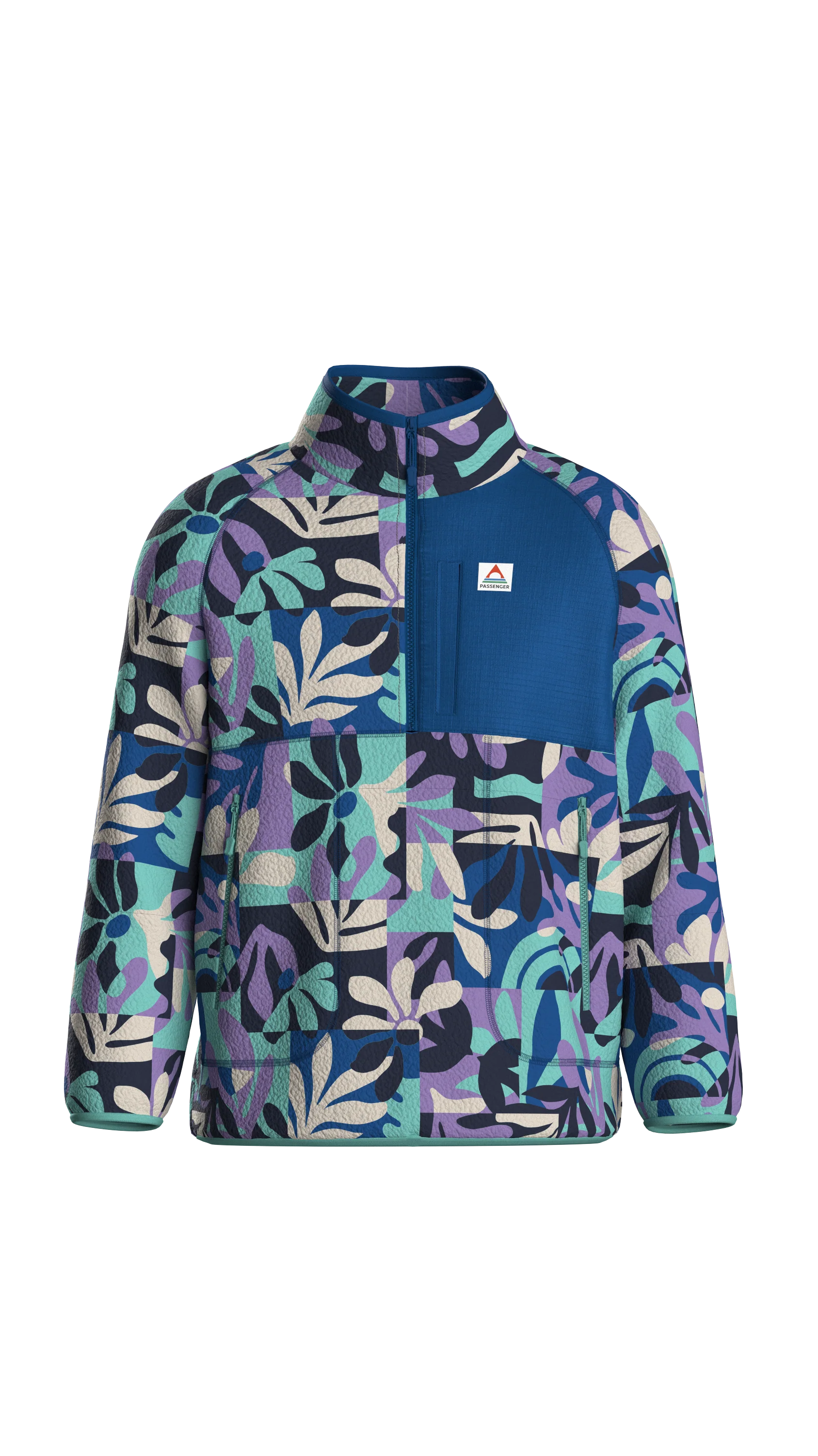 Home Sherpa Fleece - Mountain Foliage Purple - Image 9