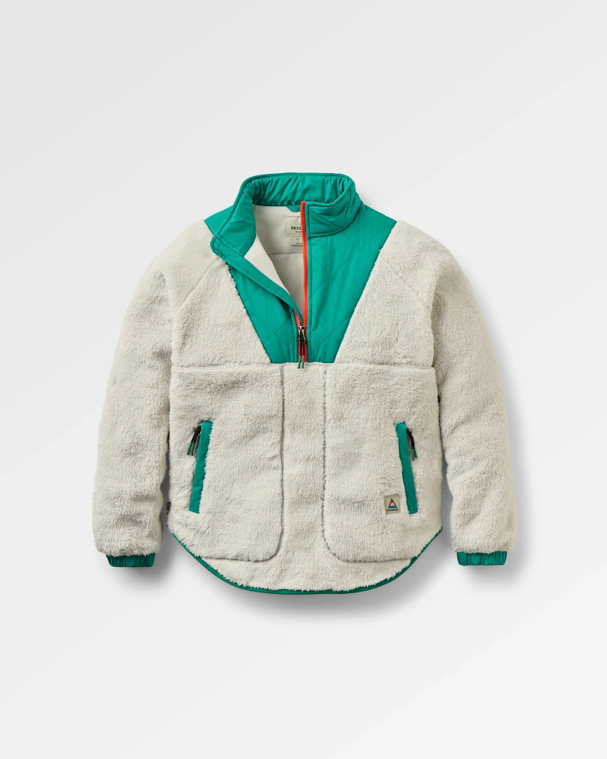 Beaumont Sherpa Hoodless Fleece - Dawn Grey