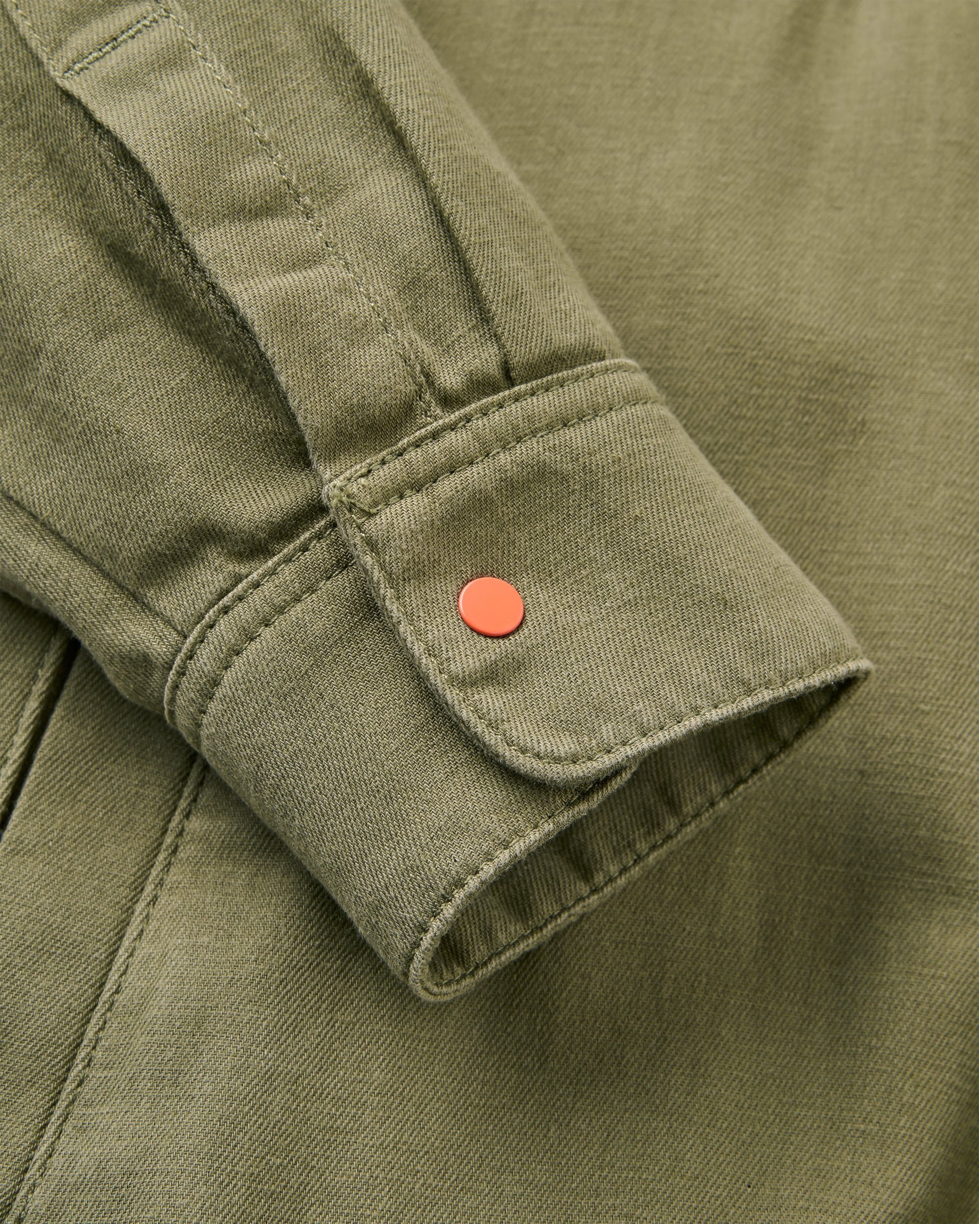 Hydrilla LS Shirt Dress - Dusty Olive - Image 4
