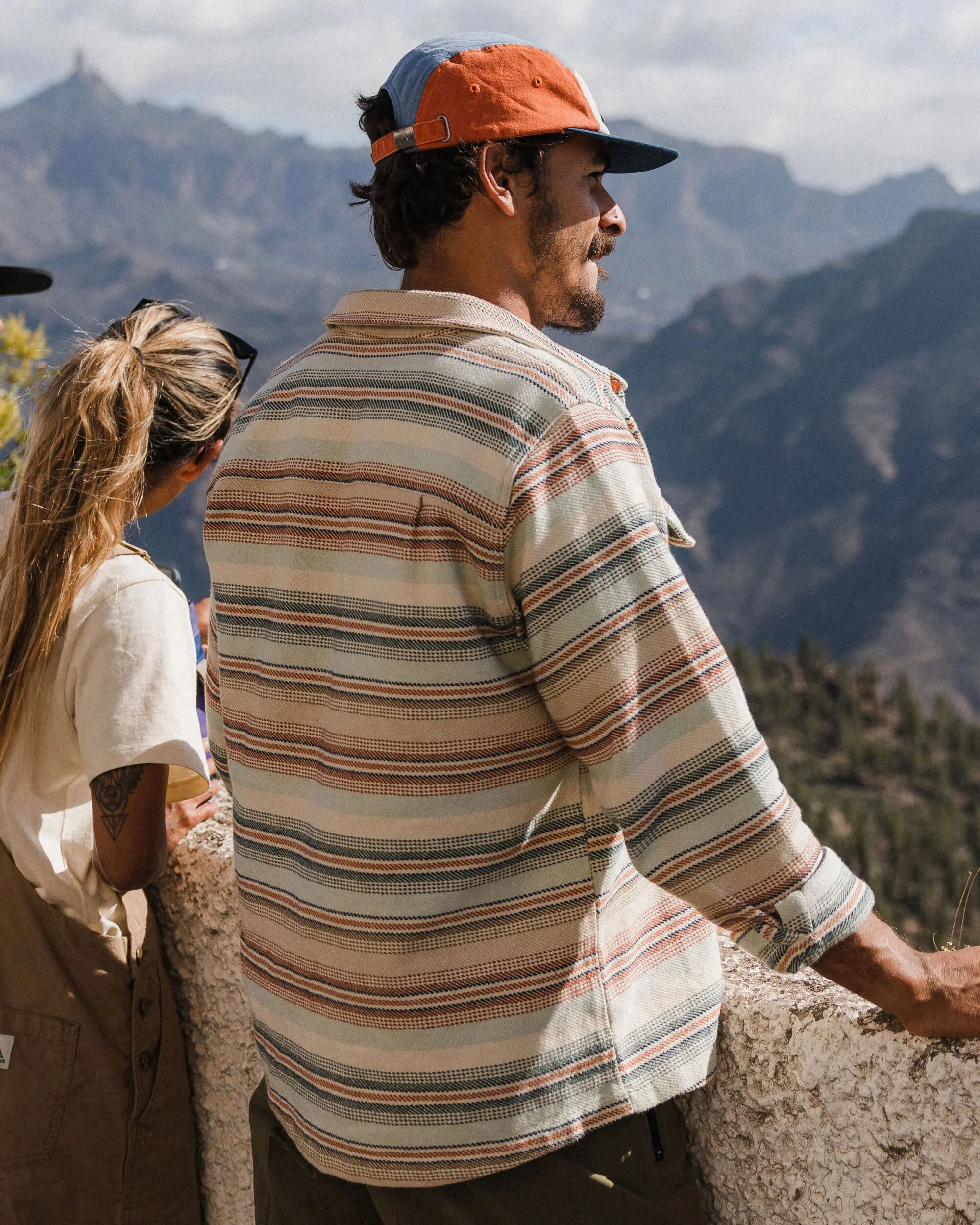 Island Twill Shirt - Birch Beach Stripe - Image 4