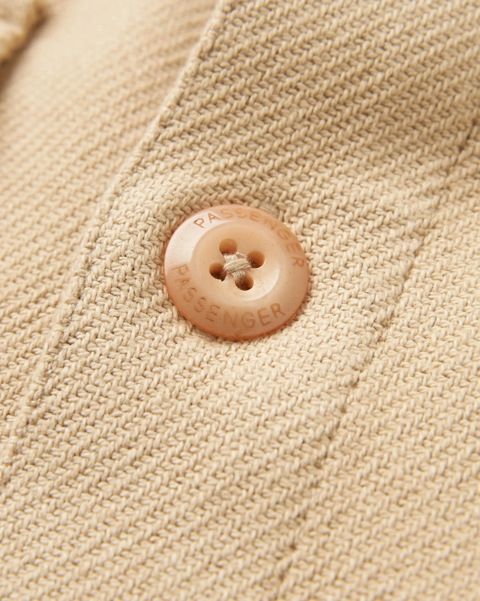 Island Twill Shirt - Stone - Image 8