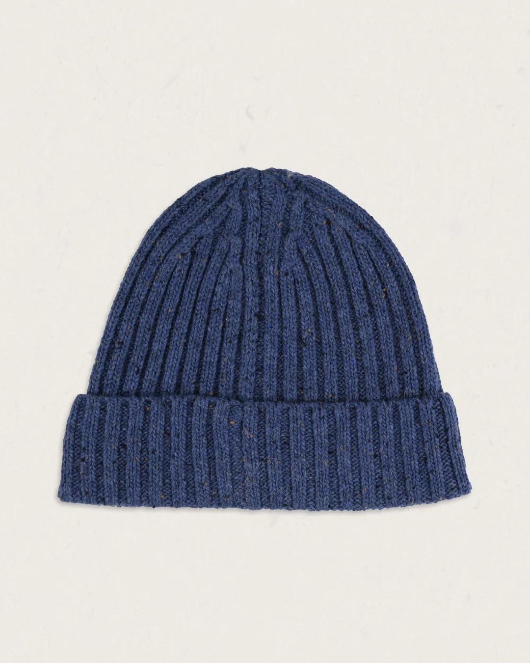Katira Rib Knit Beanie - Blue Coral - Image 6