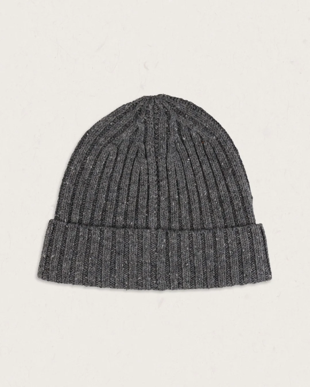 Katira Rib Knit Beanie - Charcoal - Image 6