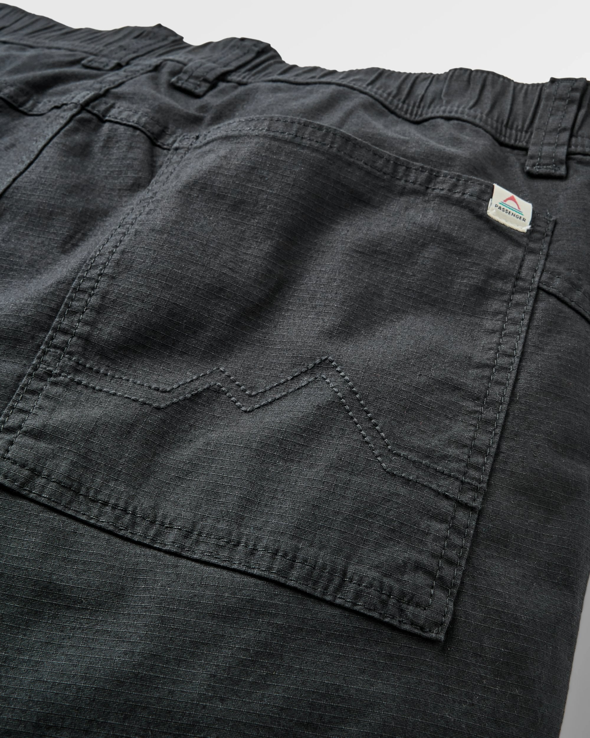 Kimmer Ripstop Cotton Short - Black - Image 8
