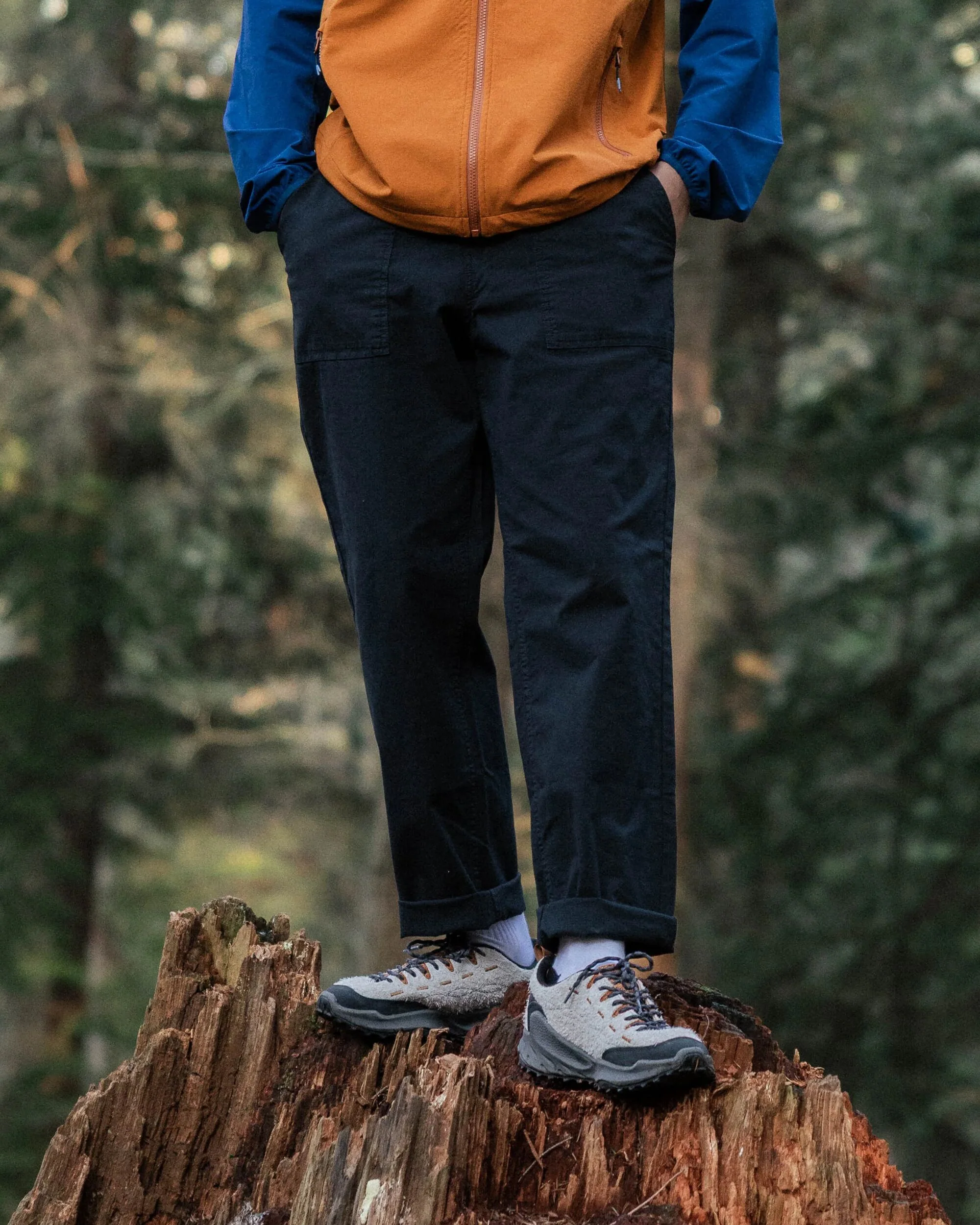 Kimmer Ripstop Cotton Trouser - Black - Image 2