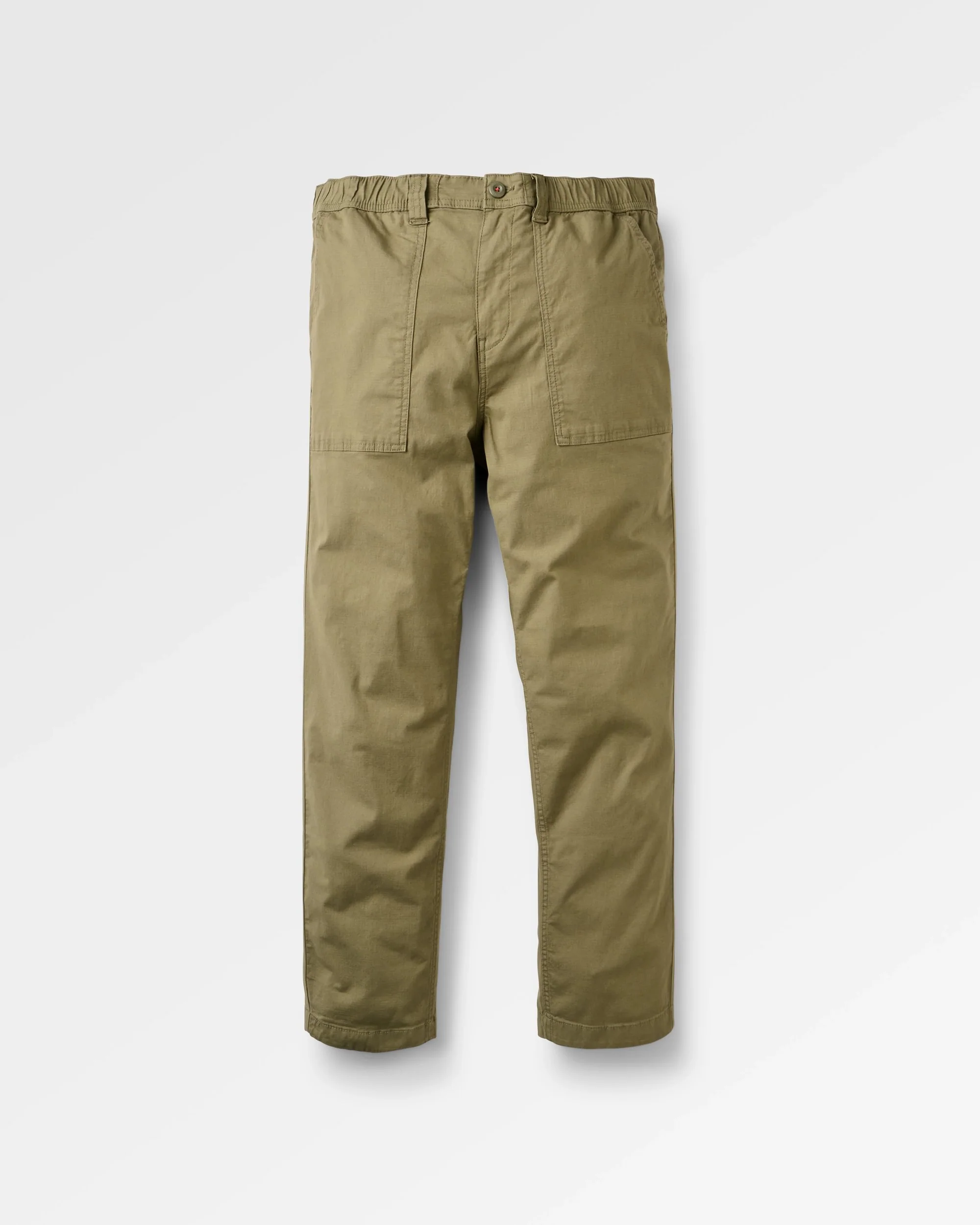 Kimmer Ripstop Cotton Trouser - Dusty Olive
